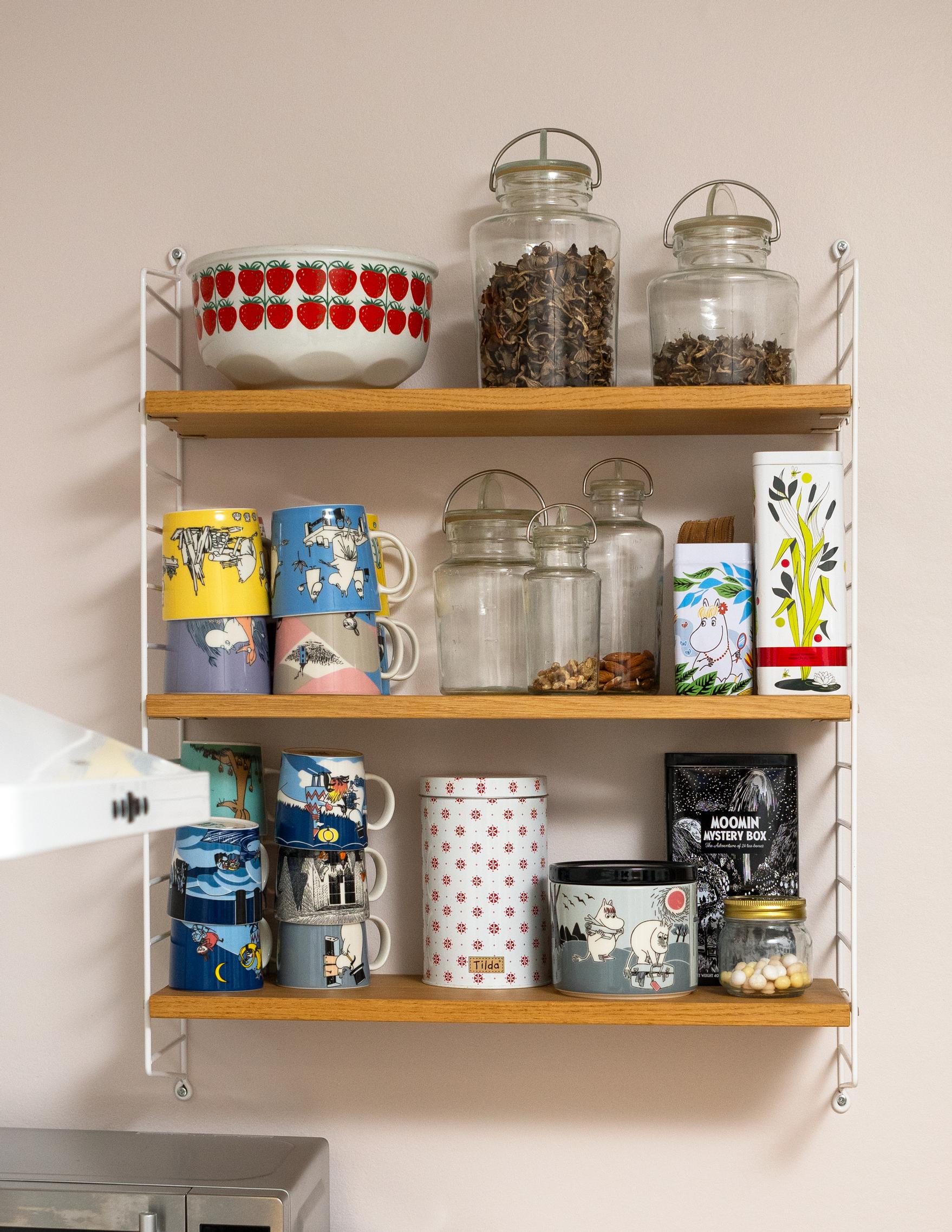 Liisa Niiranen, Rauma.  Keittiön hylly