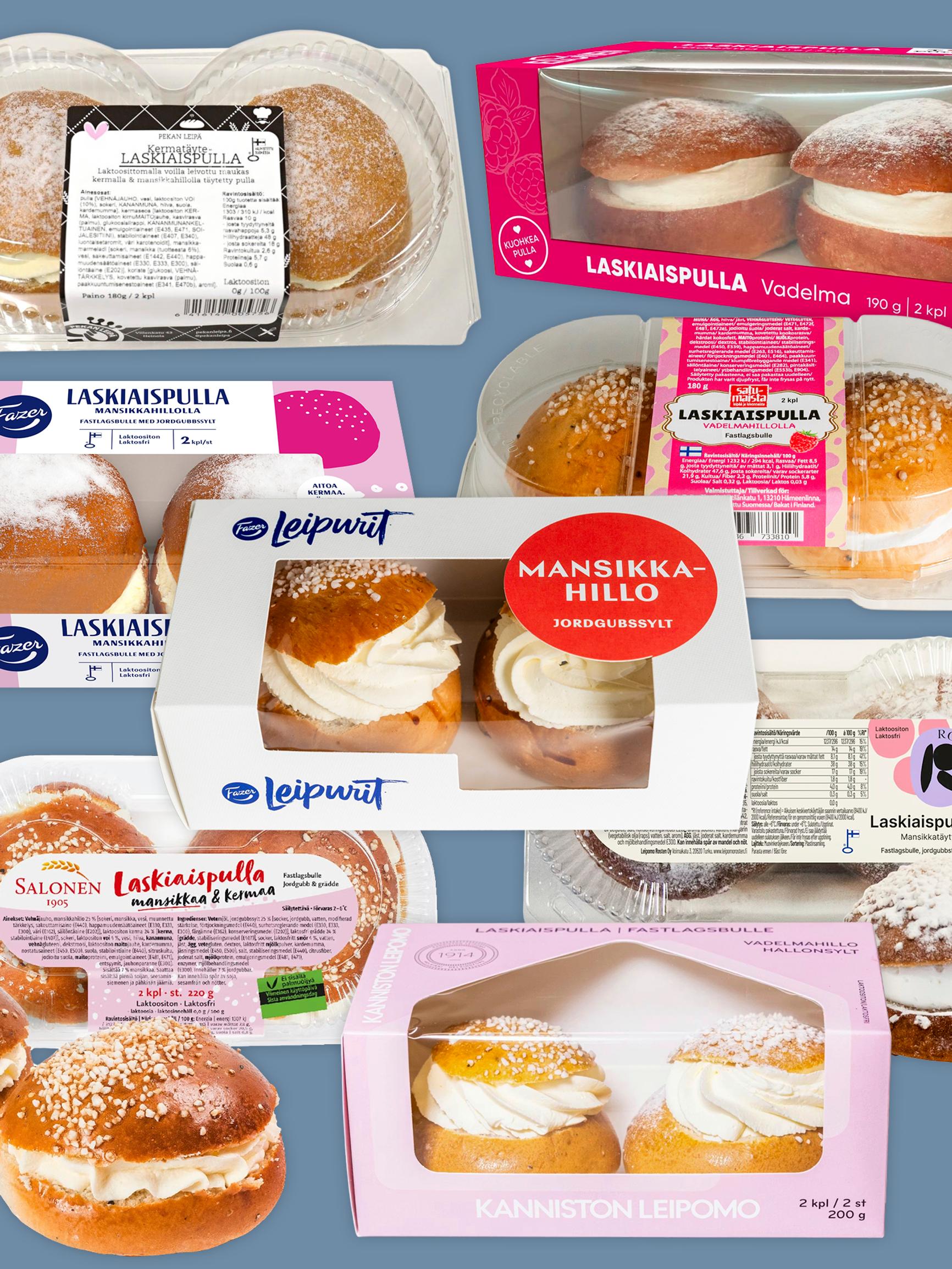 Testasimme perinteiset laskiaispullat hillolla – mitä parempi hillo, sitä parempi pulla!