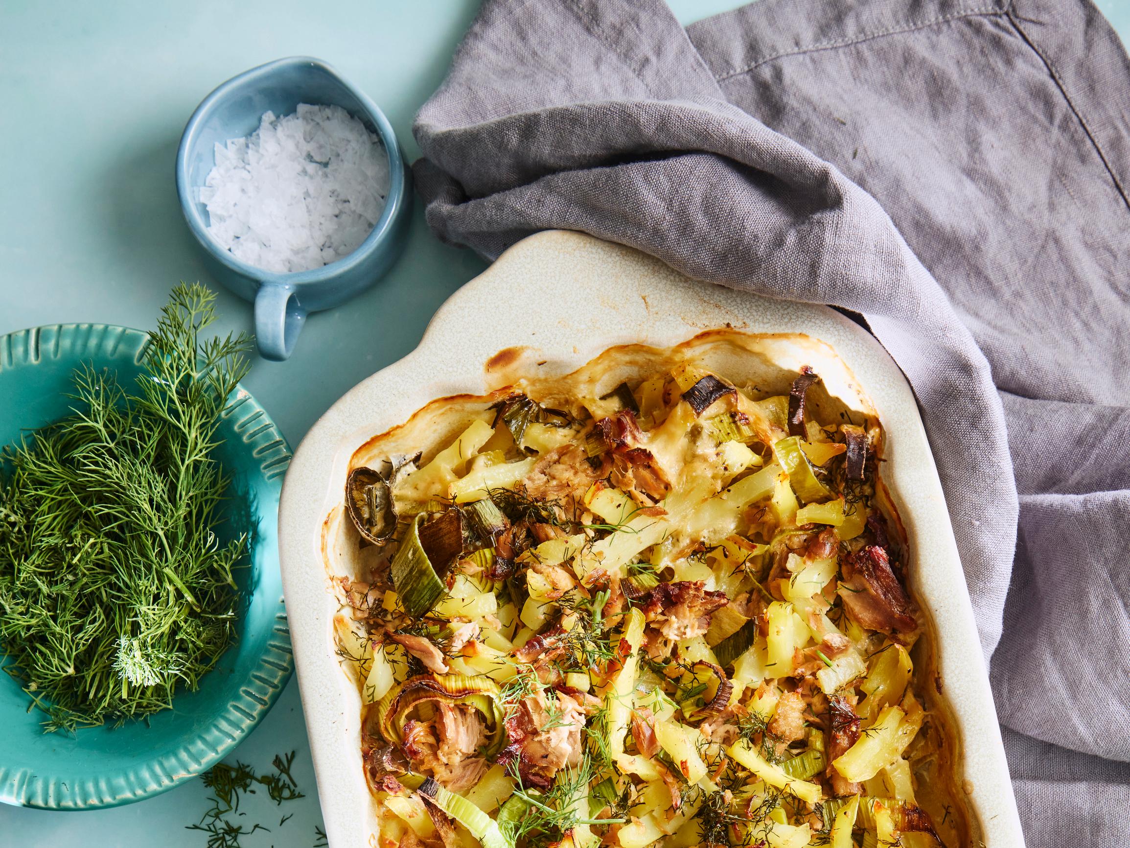 Tonnikalakiusaus – superhelppo arkiruoka saa lisää makua savujuustokermasta