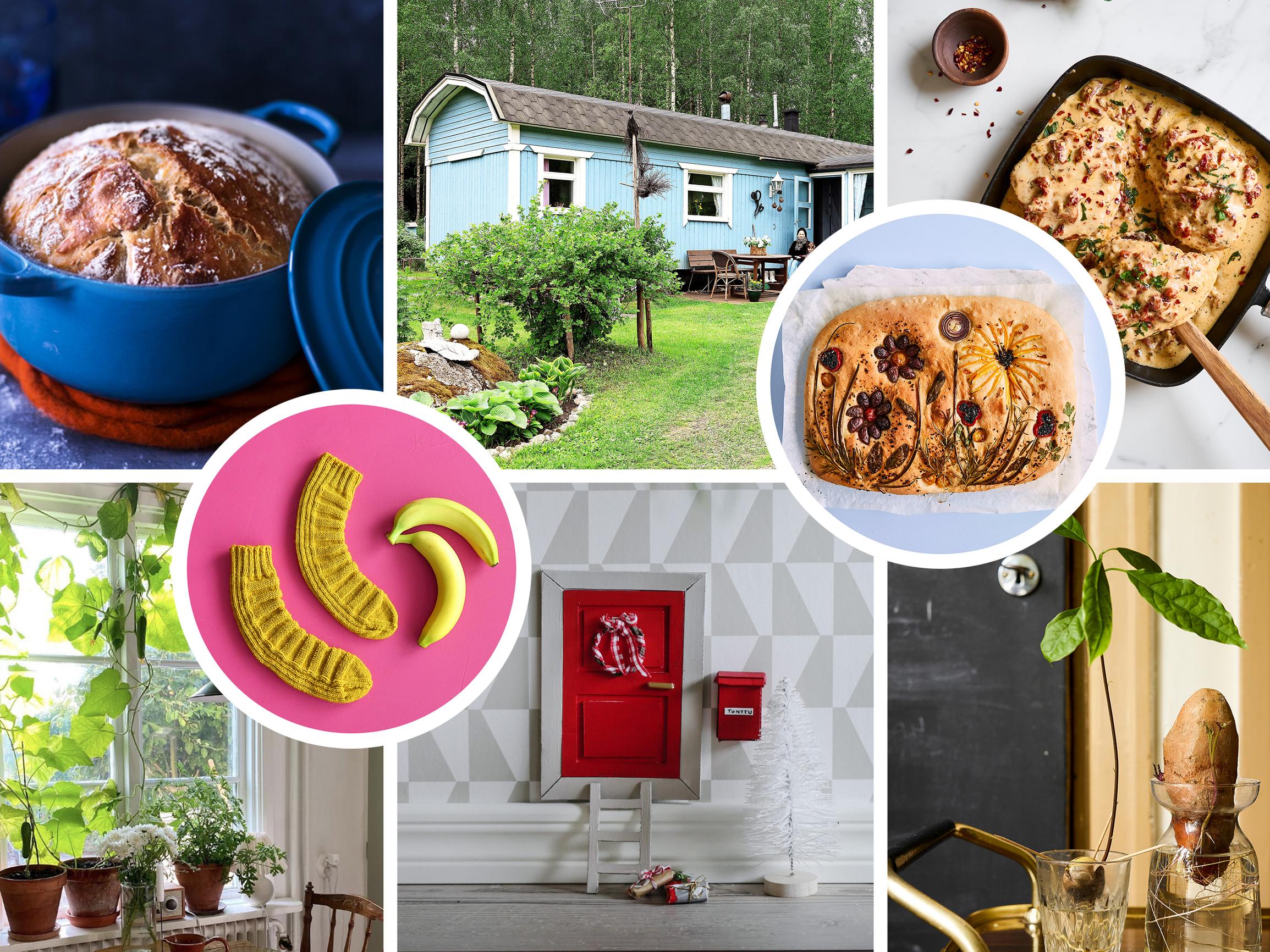 Kotona täyttää 10 vuotta! Muistatko kukkafocaccian, junavaunumökin ja muut hittimme vuosien varrelta?