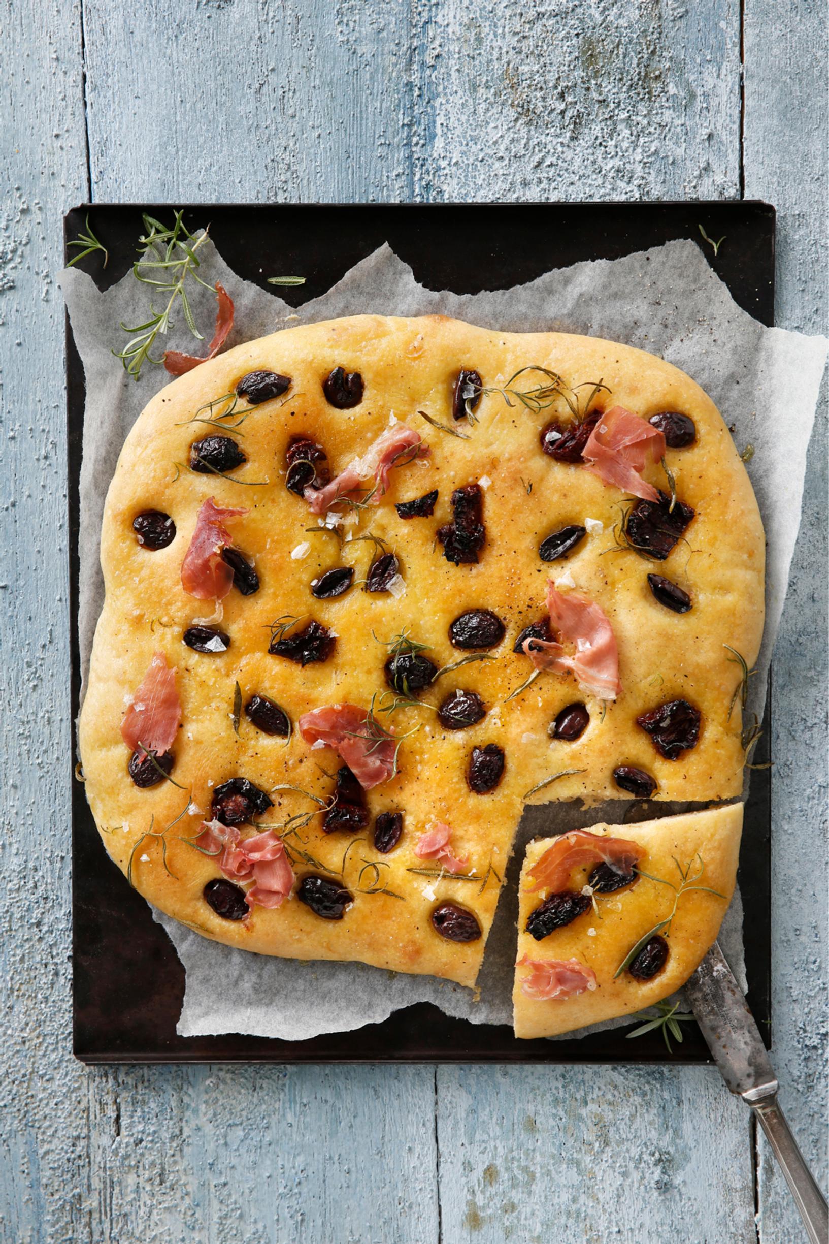 Välimerellinen focaccia