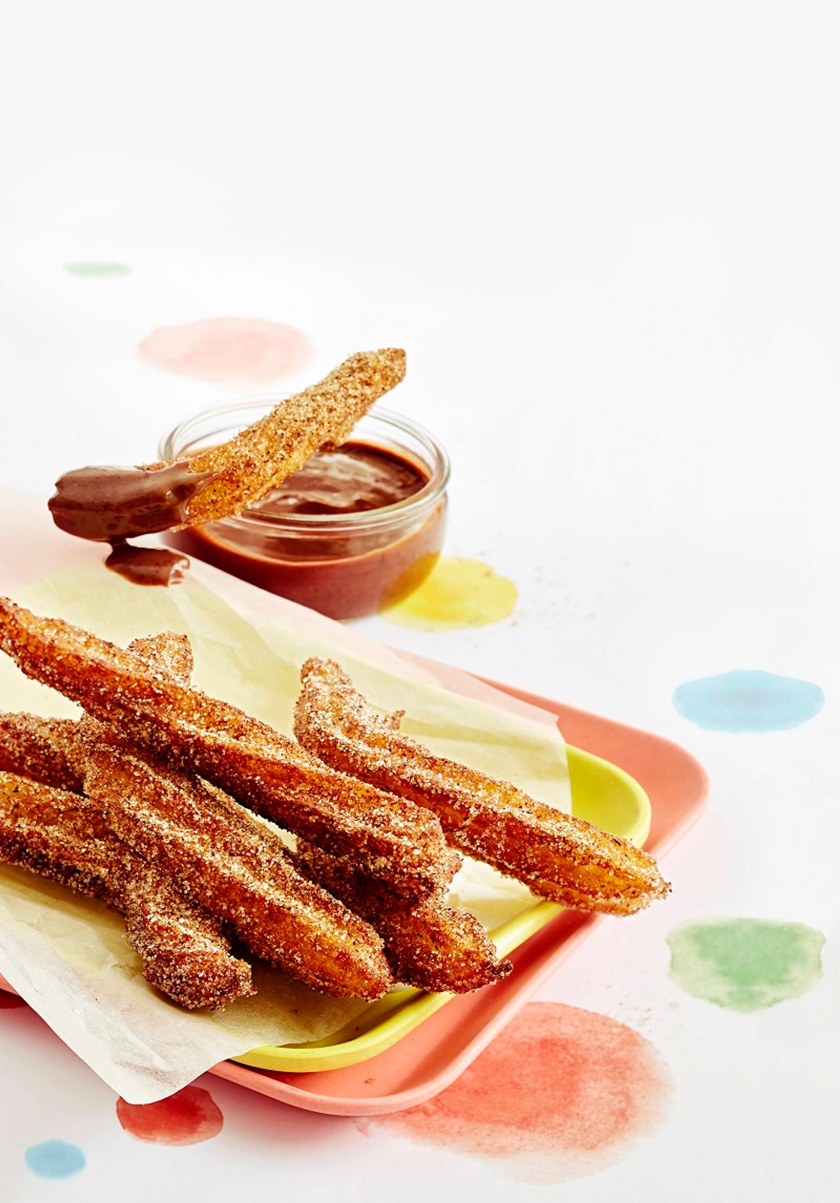Churrot ja nutelladippi