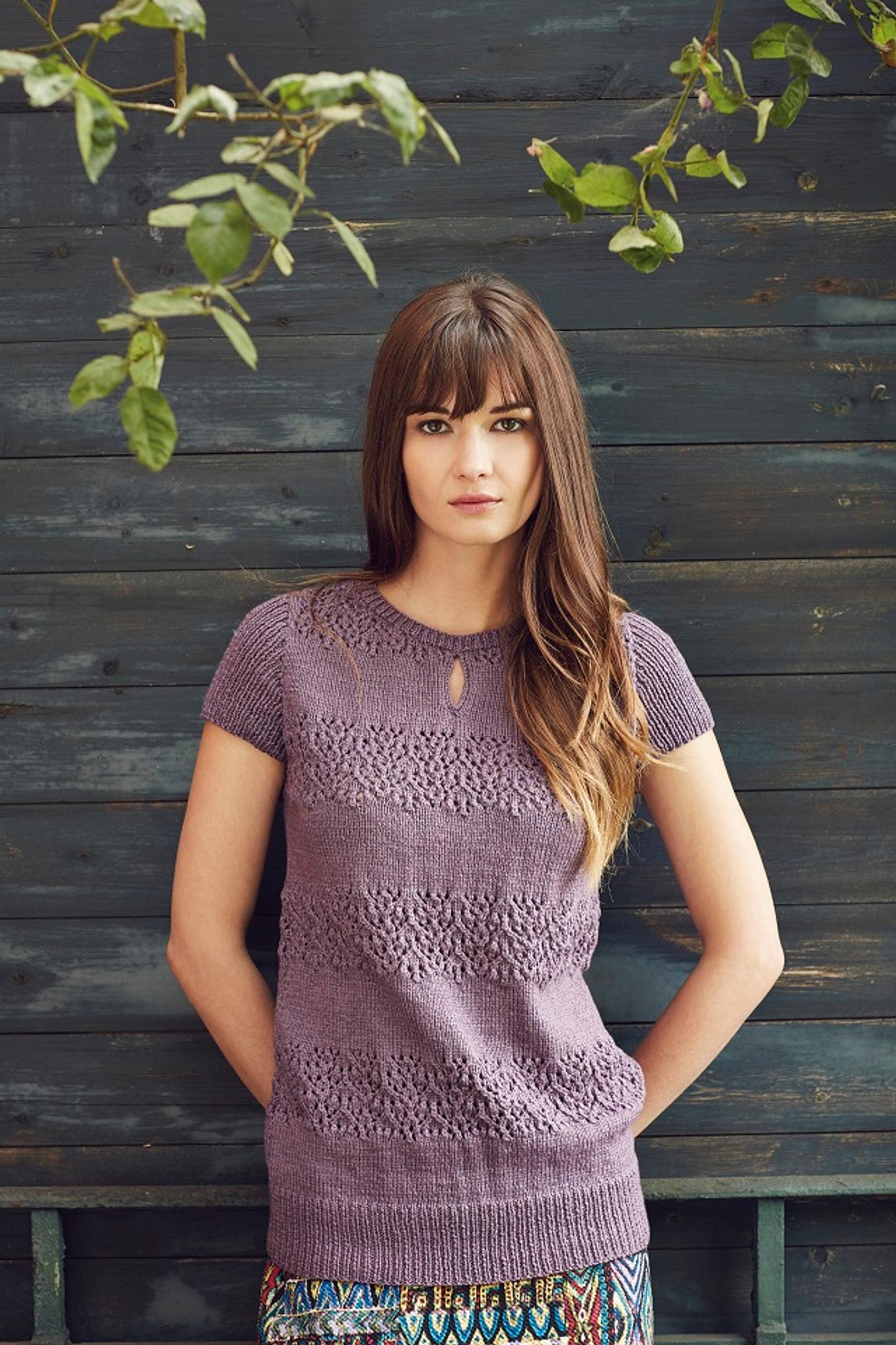 Pitsineule lyhyillä hihoilla