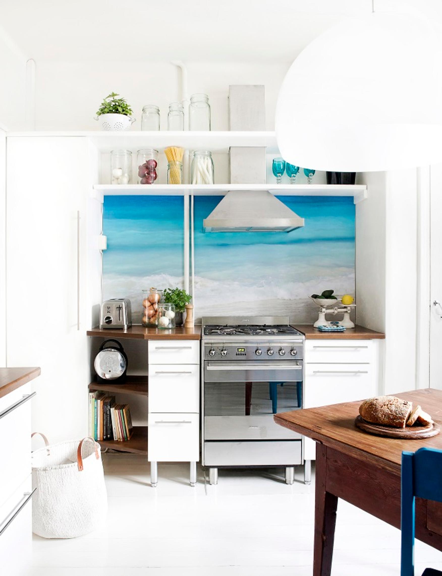 Keittiön välitilan muodonmuutos