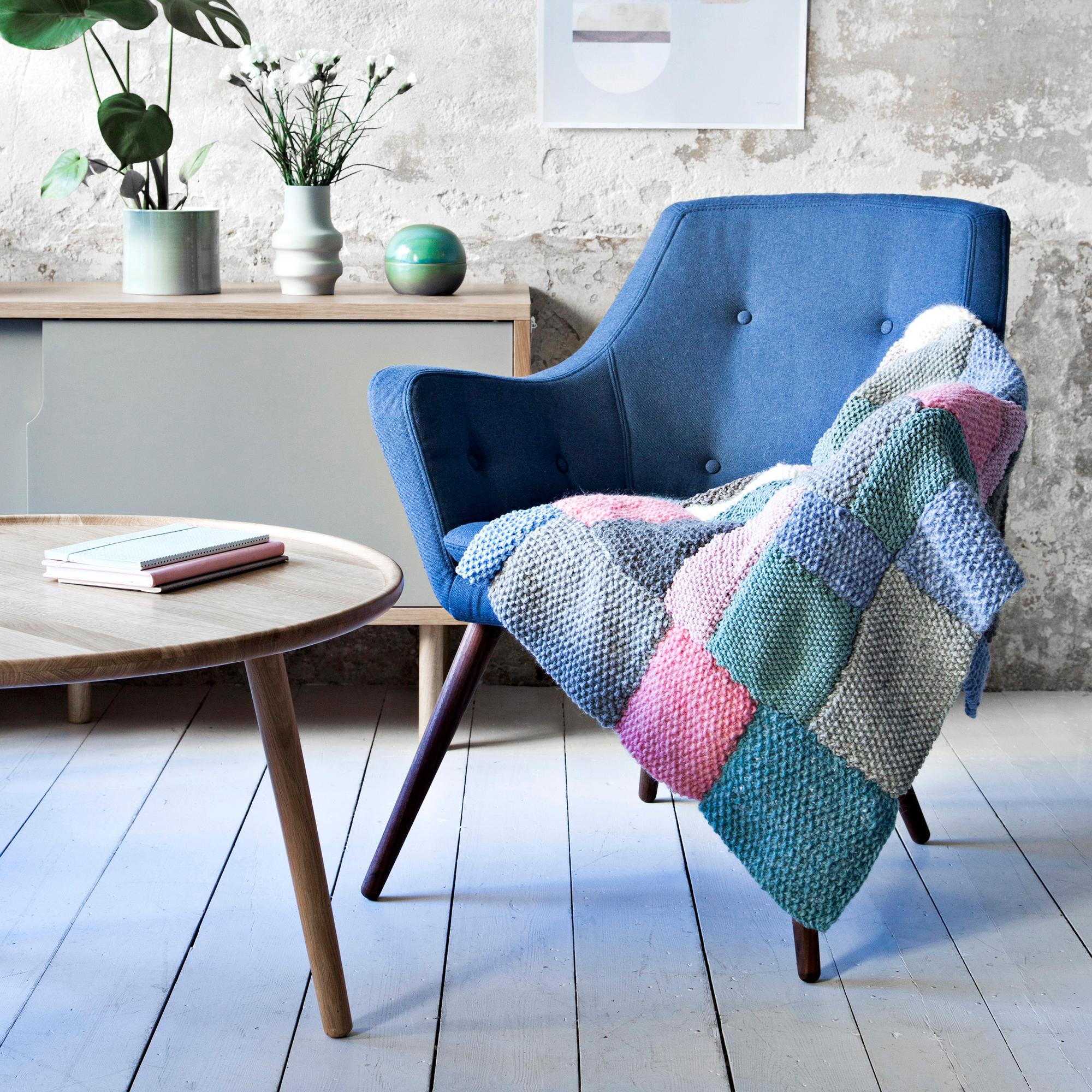 Neulottu tilkkutäkki