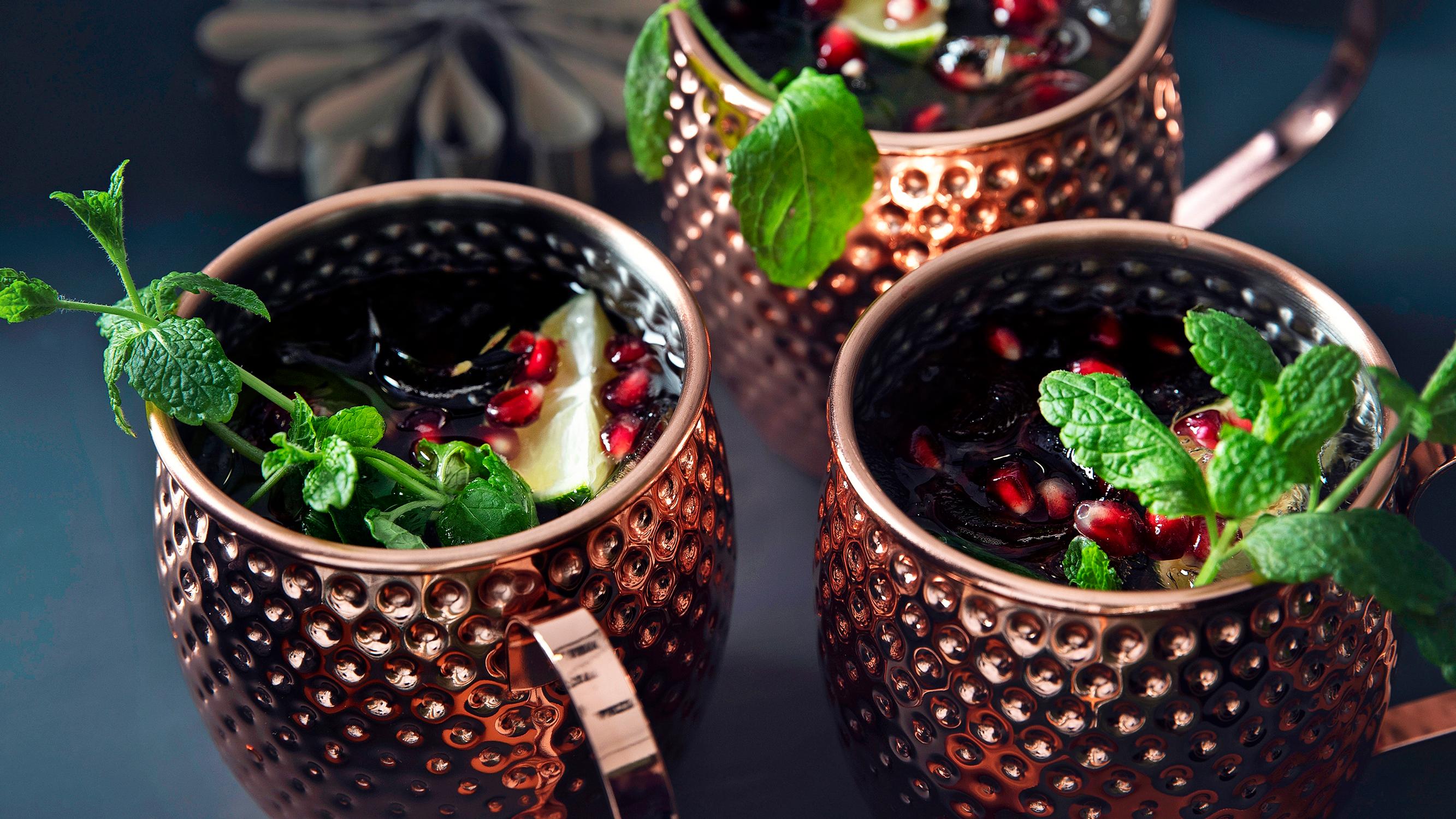 Moscow mule – raikas vodkasta, inkiväärioluesta ja limen mehusta sekoitettu klassikkodrinkki