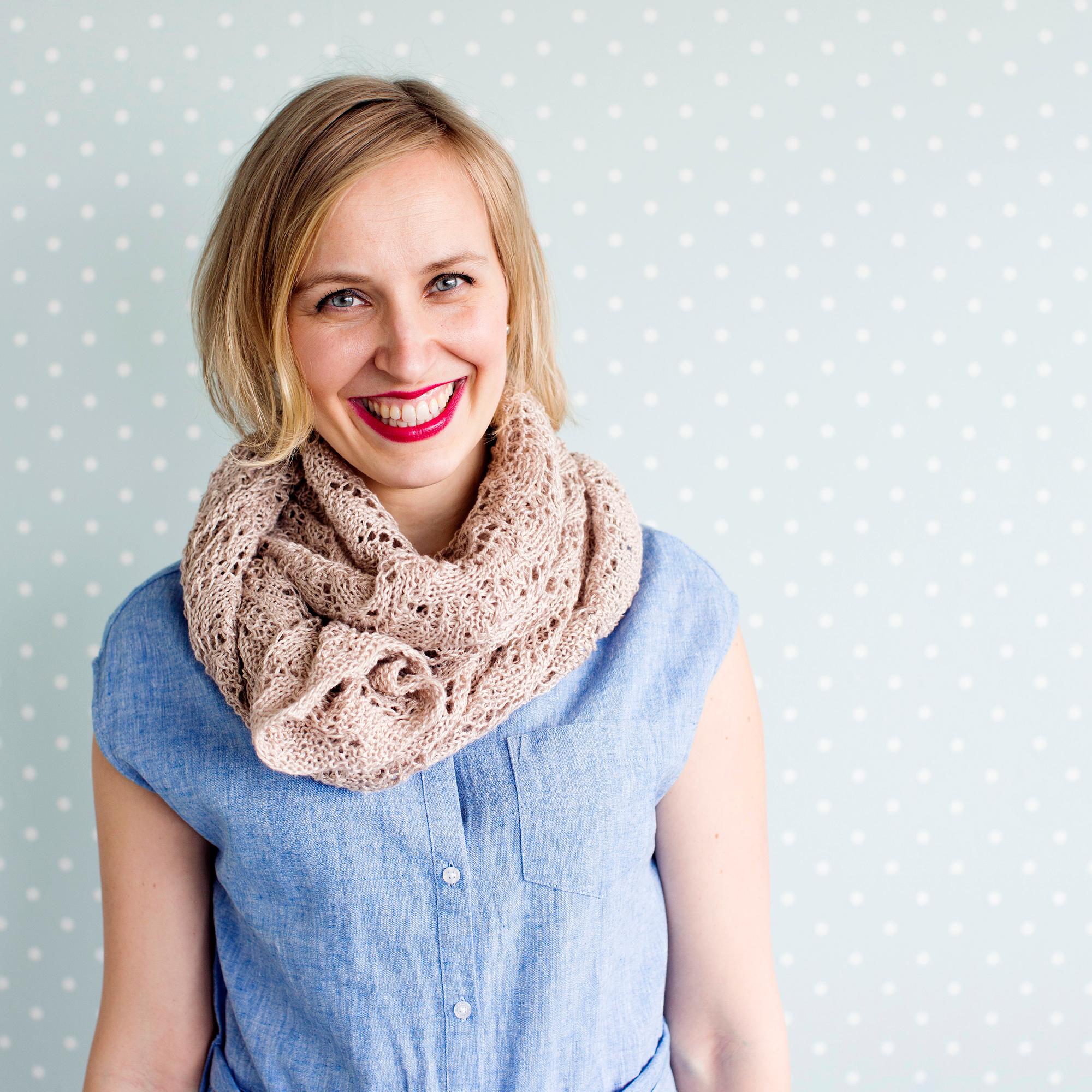 Pellavahuivi pitsineuleella