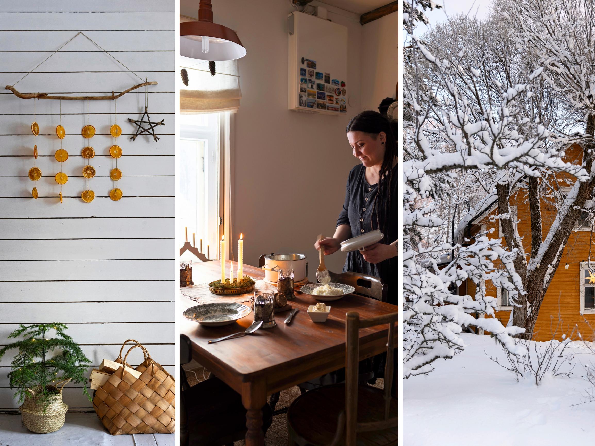 Joulu Manalassa! Jenna hankki yksin satavuotiaan hirsitalon: ”Aluksi osa tutuista kauhisteli, kuinka pärjään työlään talon kanssa”