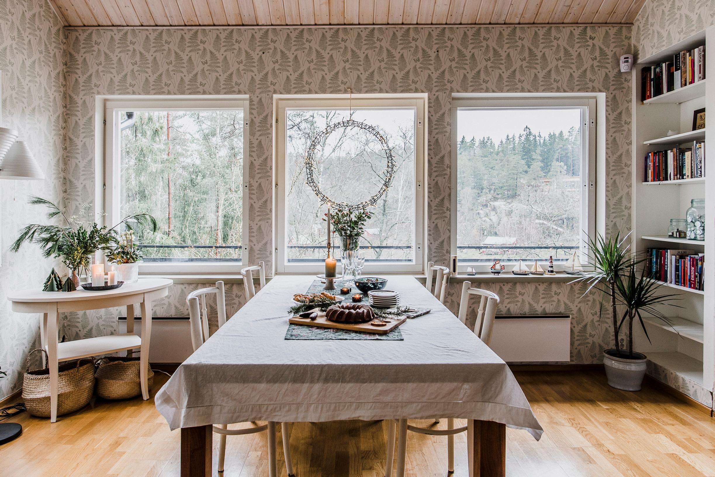 Näkymä ruokailutilan ikkunoista