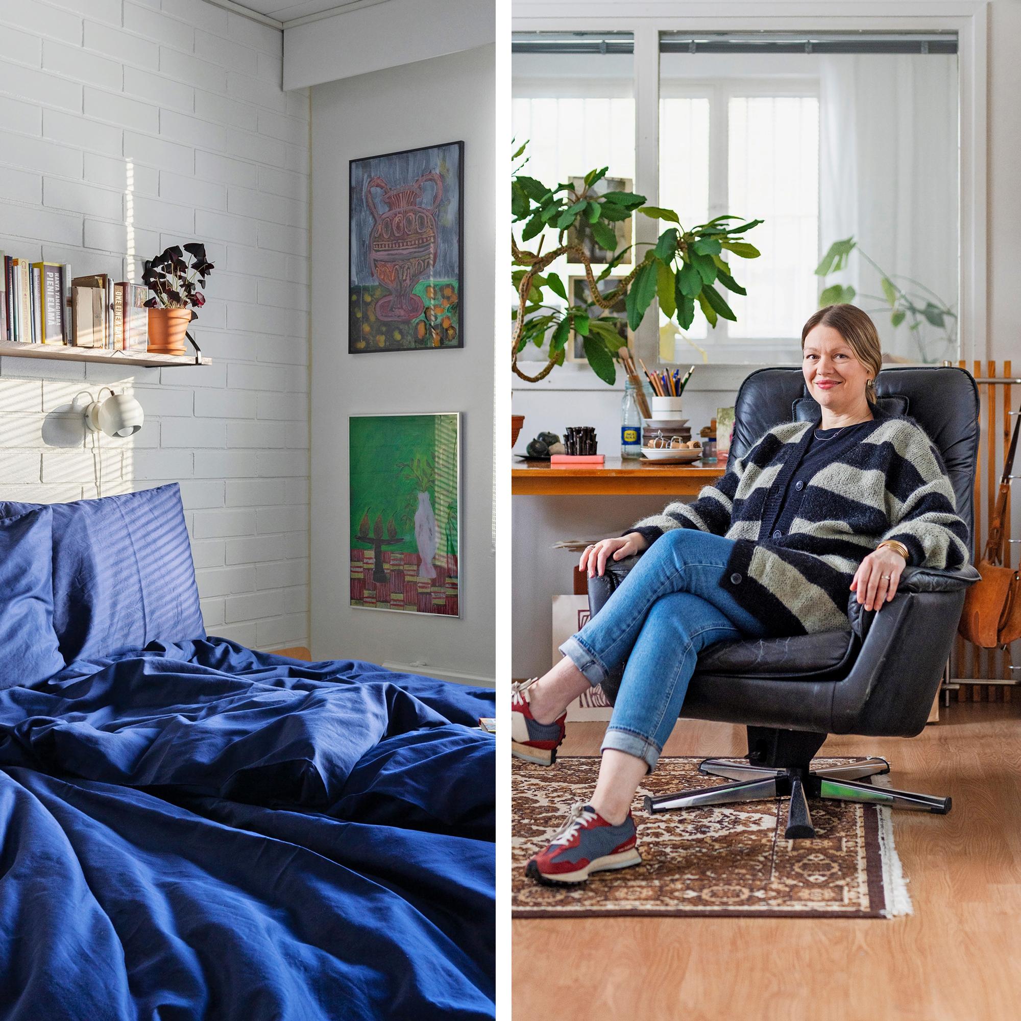 Vakava sairastuminen sai Liisan toteuttamaan sisustus- ja ammattihaaveensa nyt eikä eläkkeellä: ”Ihailen Marie Olsson Nylanderia”