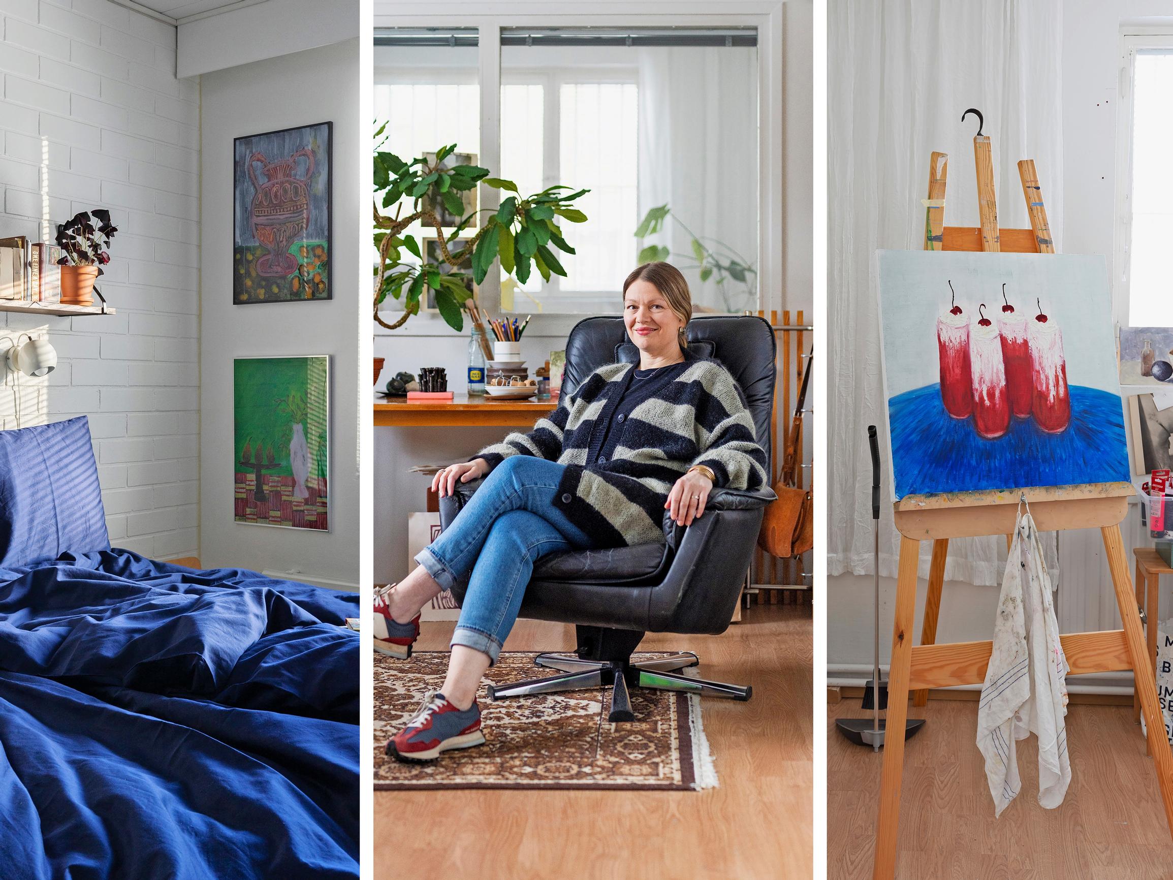 Vakava sairastuminen sai Liisan toteuttamaan sisustus- ja ammattihaaveensa nyt eikä eläkkeellä: ”Ihailen Marie Olsson Nylanderia”