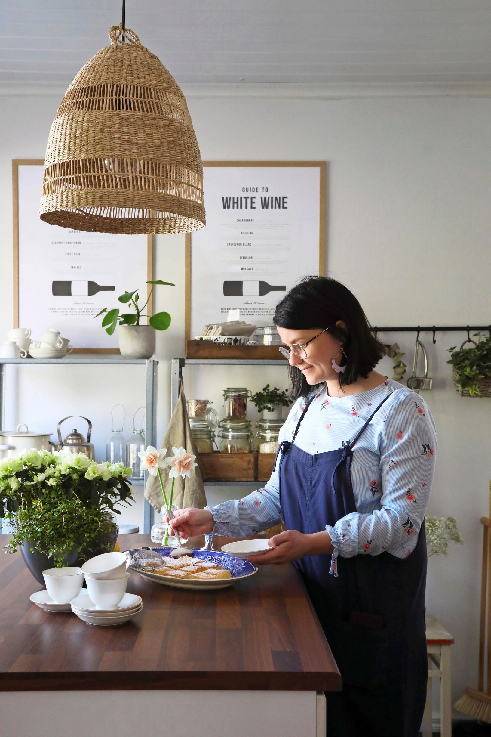 Sade keittiössä.