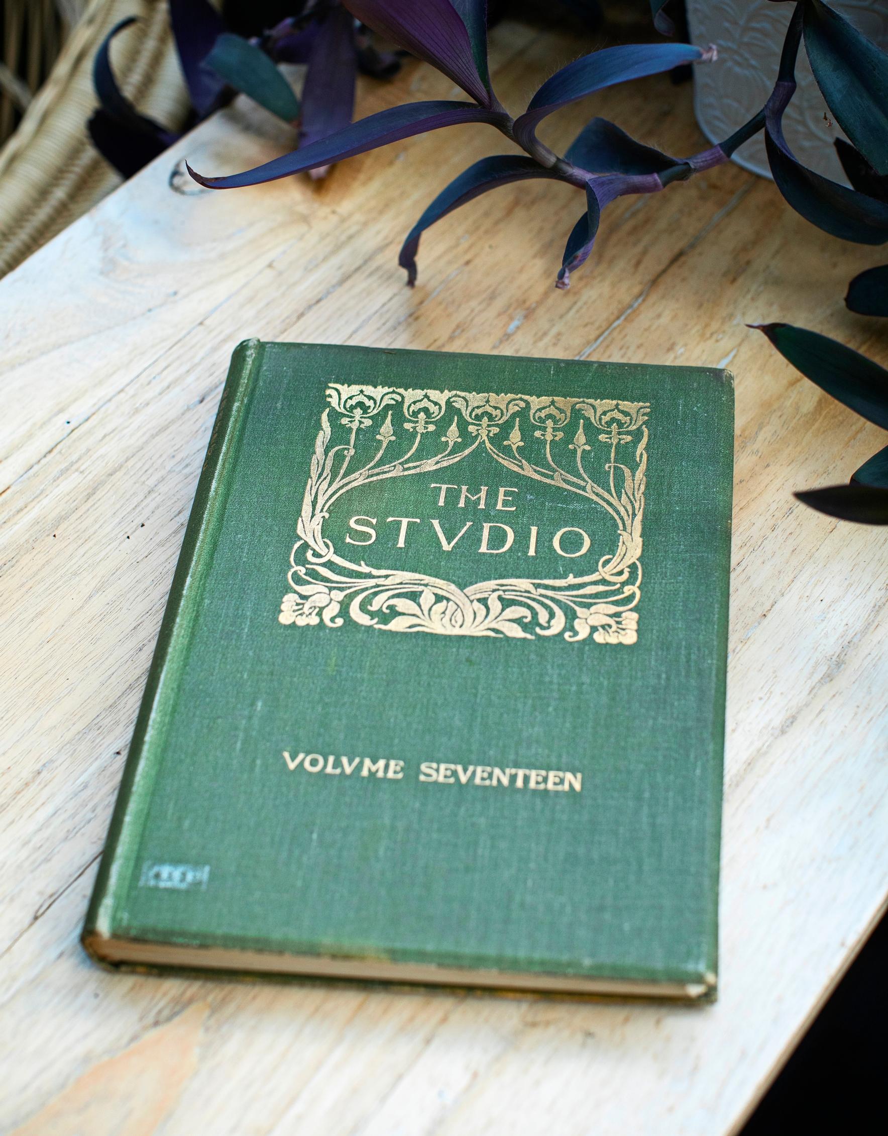 Wikströmin kirjastossa on muun muassa Studio-lehti vuodelta 1899.