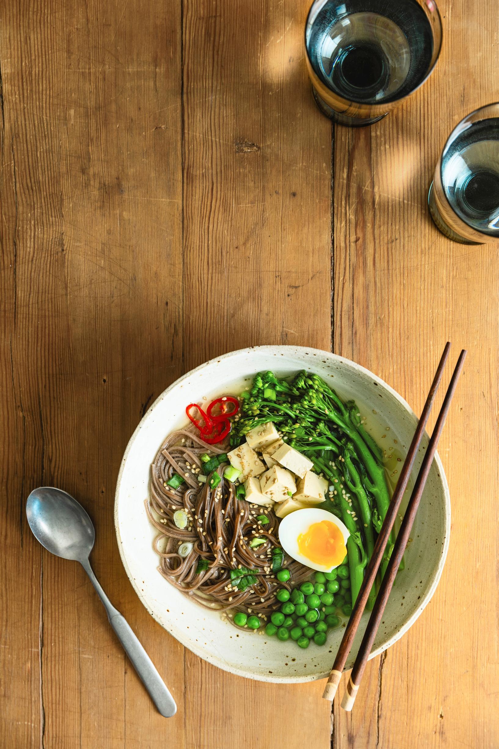 Tofu-ramenkeitto