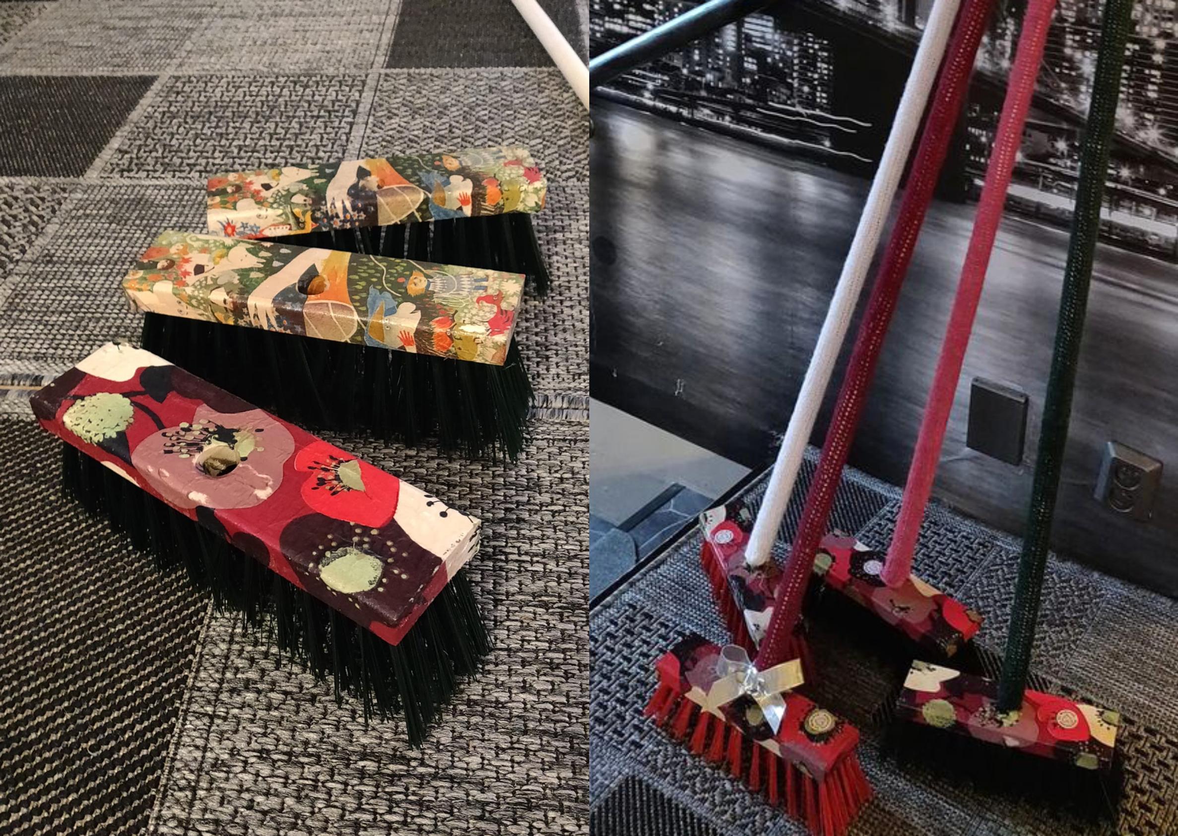 Kolme tuunattua katuharjaa