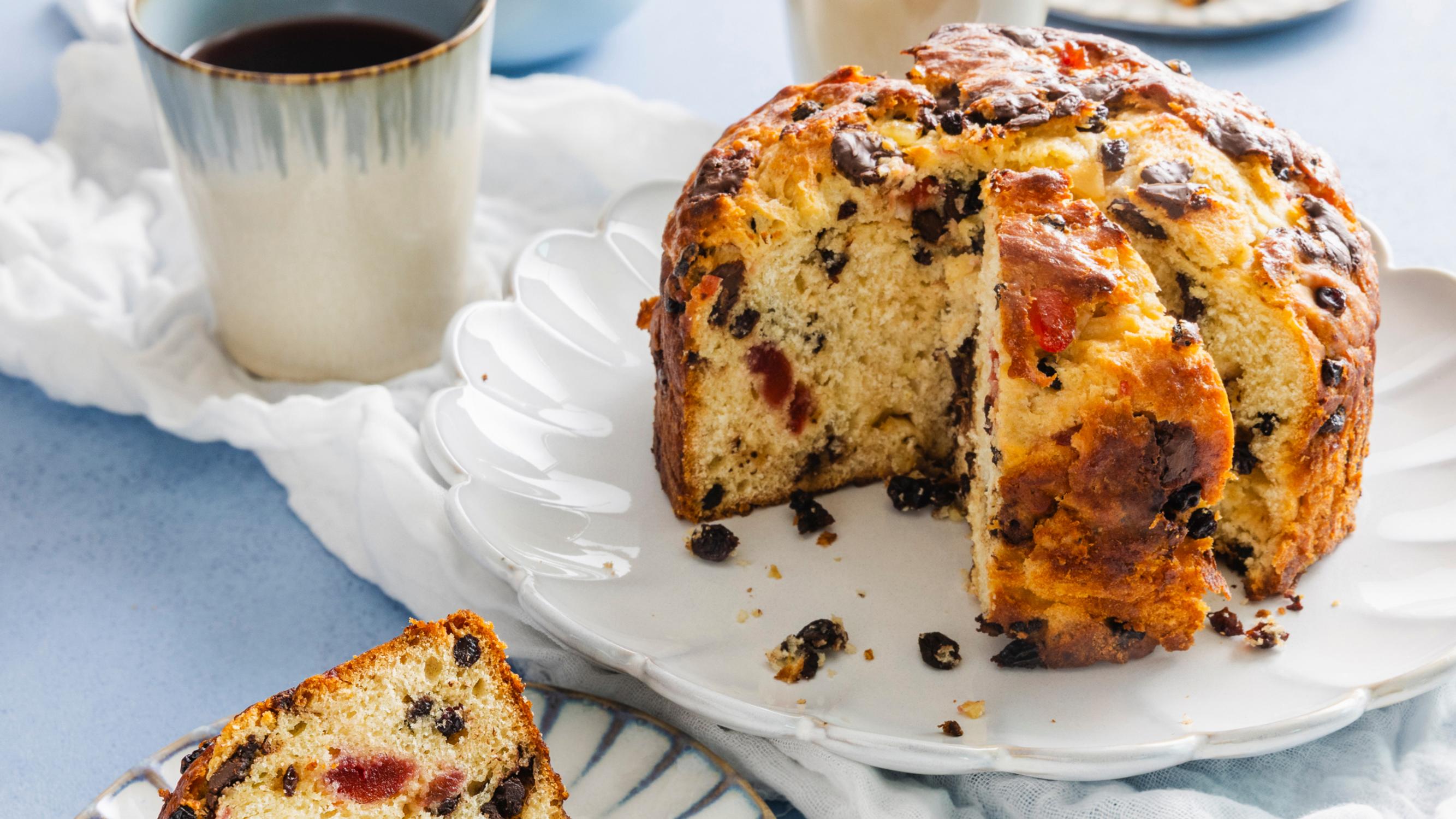 Panettone – kuohkea hedelmäleivonnainen kuuluu italialaiseen jouluun