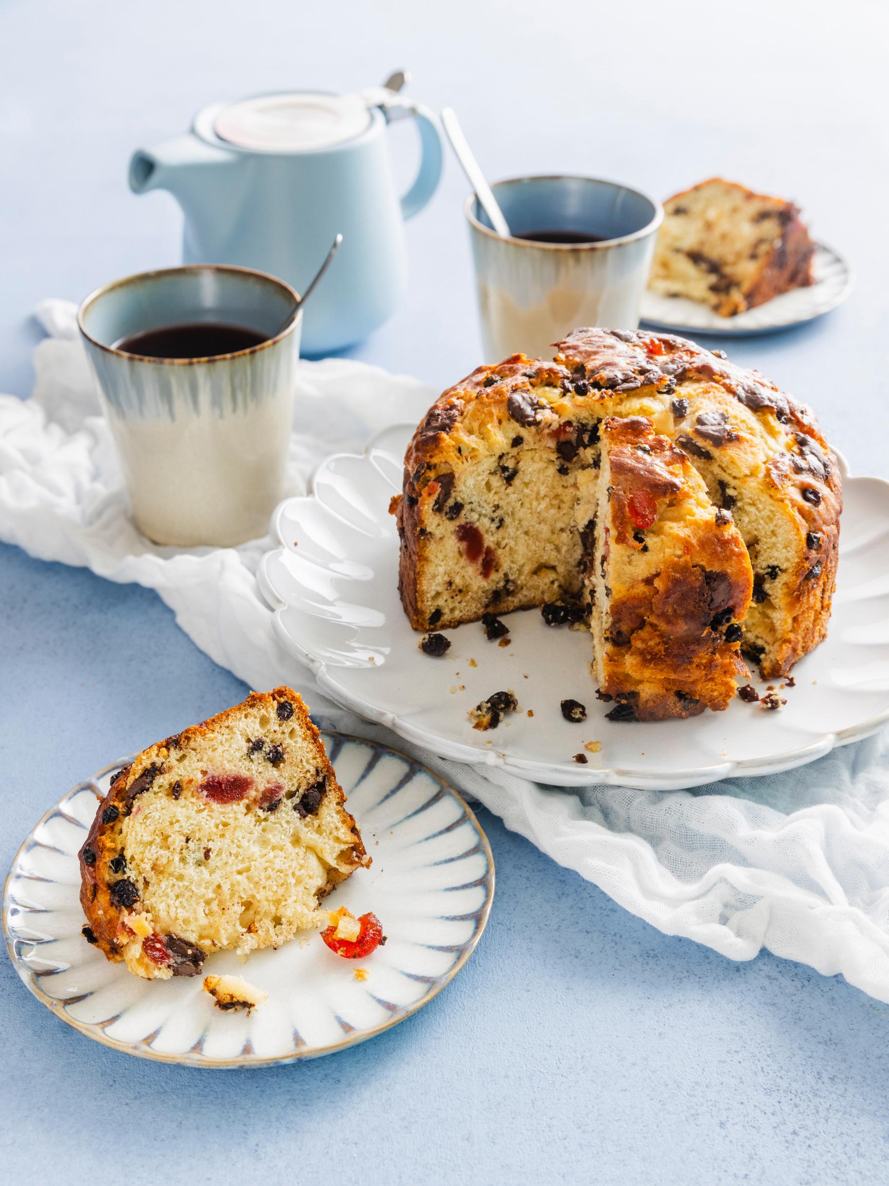 Panettone – kuohkea hedelmäleivonnainen kuuluu italialaiseen jouluun