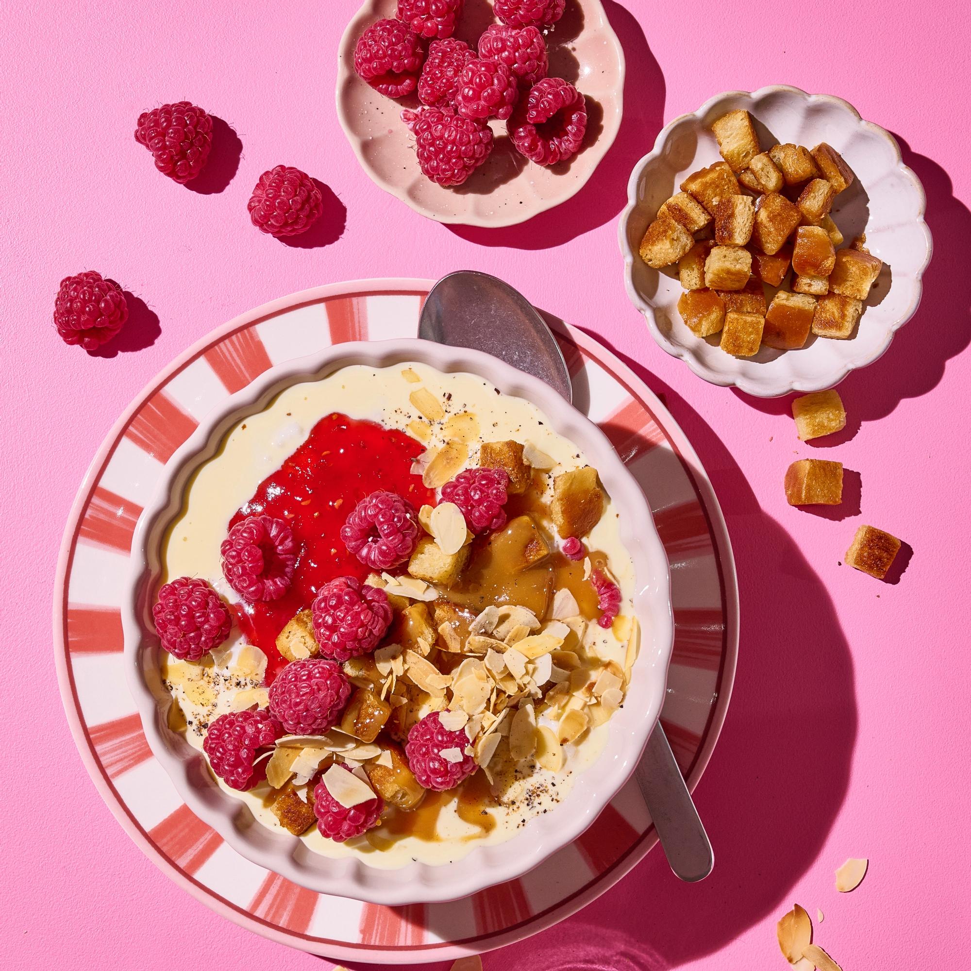 Veikeän pinkki & ihanan överi! Laskiaisriisipuuro on puurobuumin uusin suosikki