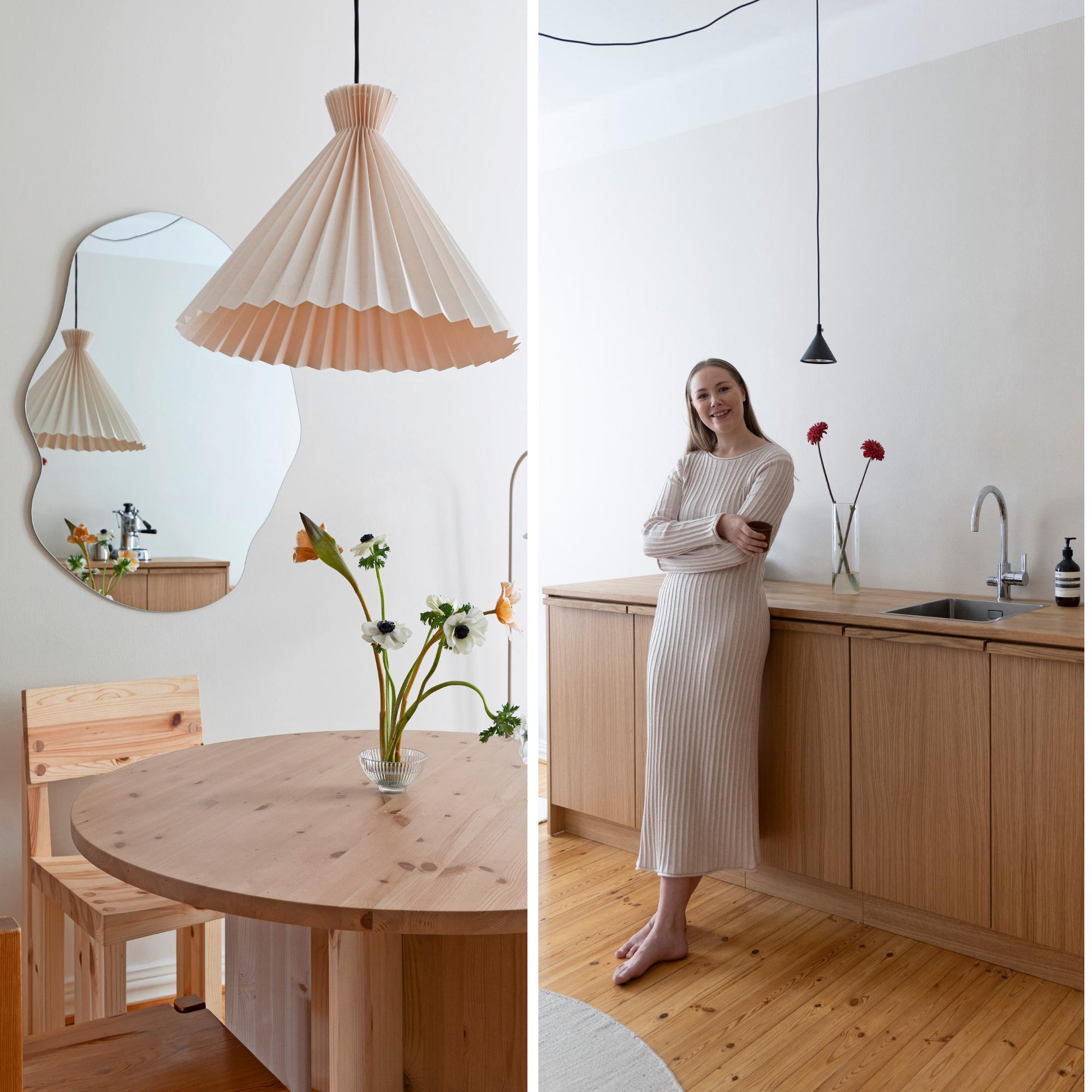 48 neliön kaksiossa on karsittu kaikki turha ja ratkaistu pienen tilan haasteet