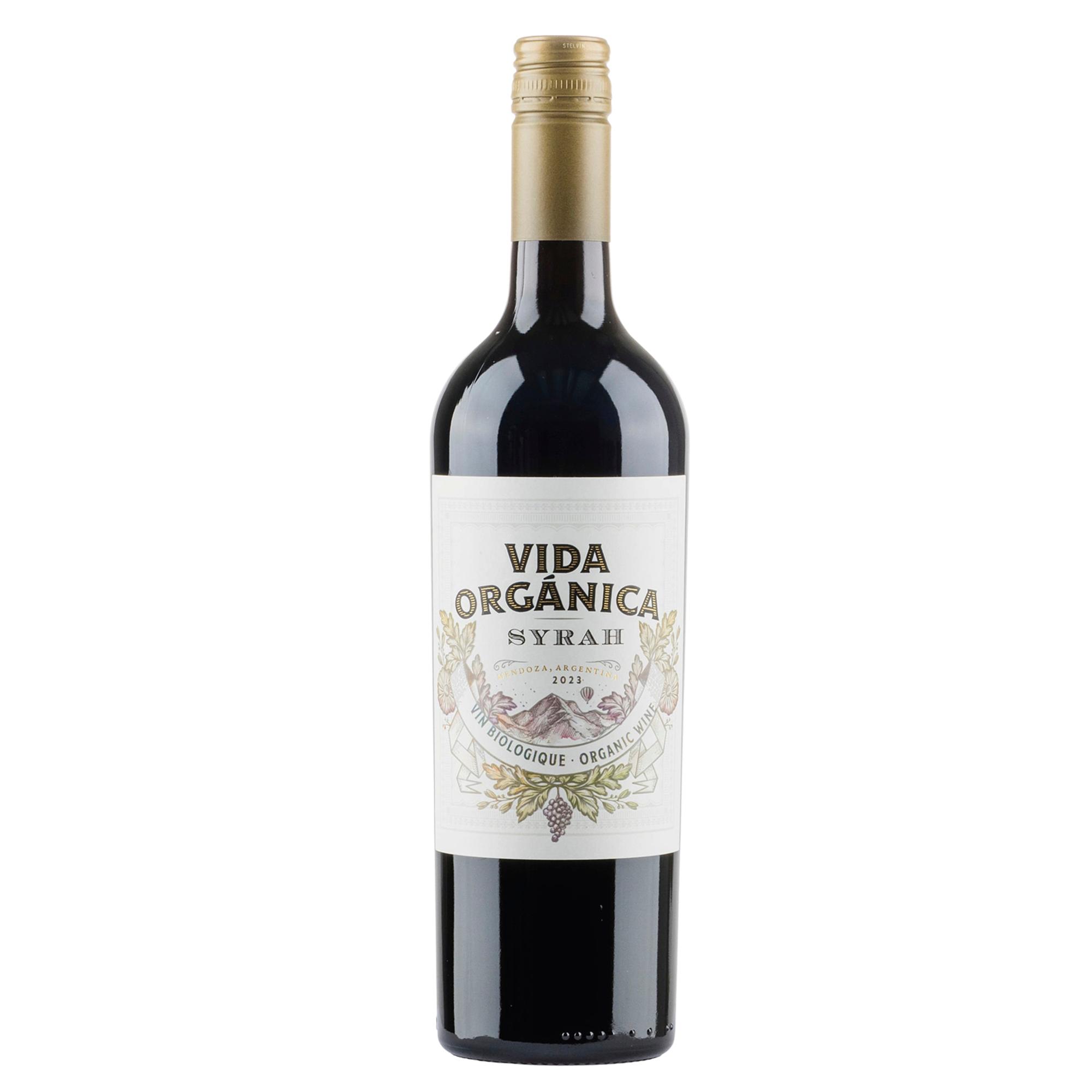 Vida Orgánica Syrah 2023, 14 %, 13,28 €/0,75 l.
