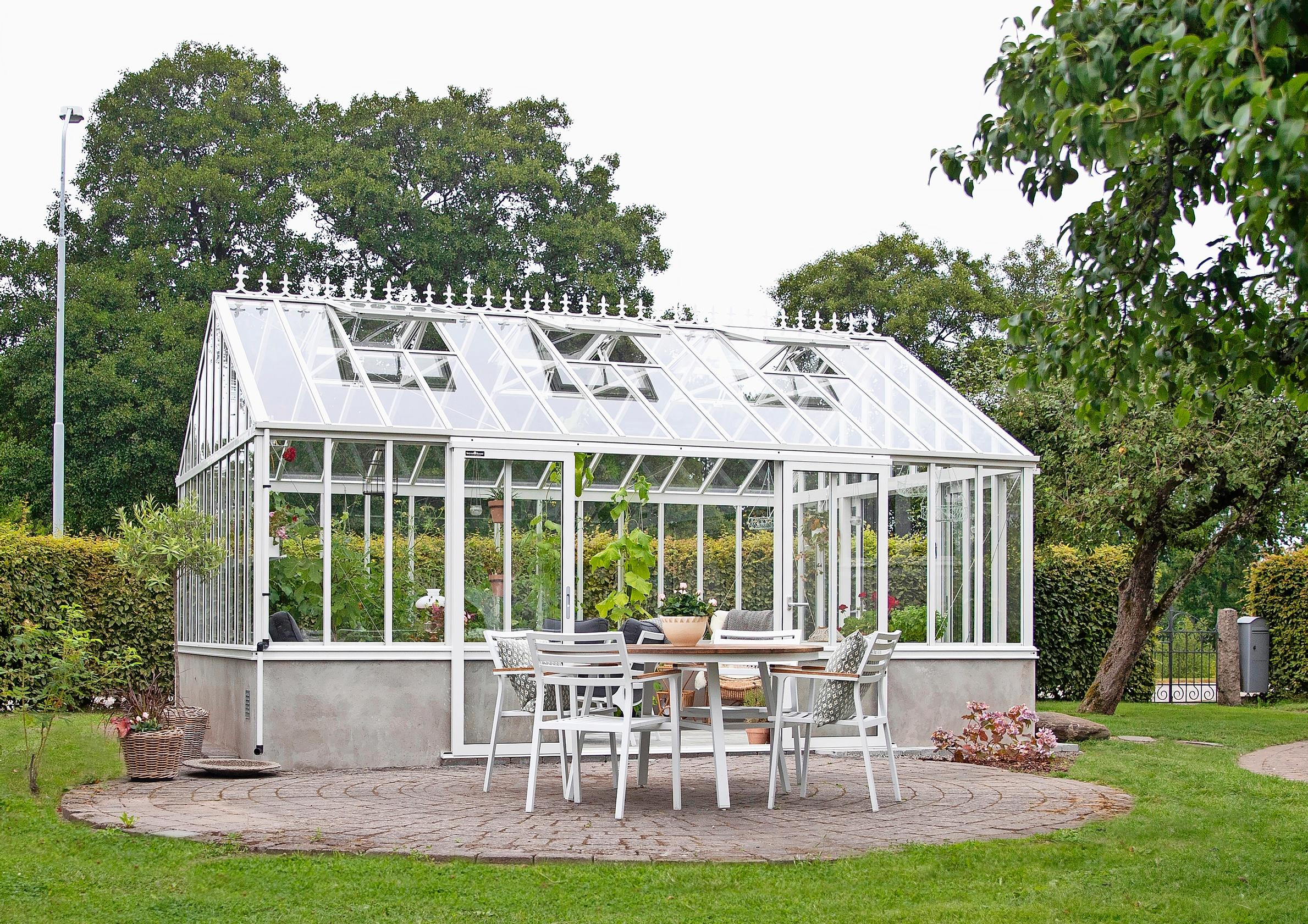 Willab Gardenin Green Room Elegant -kasvihuone