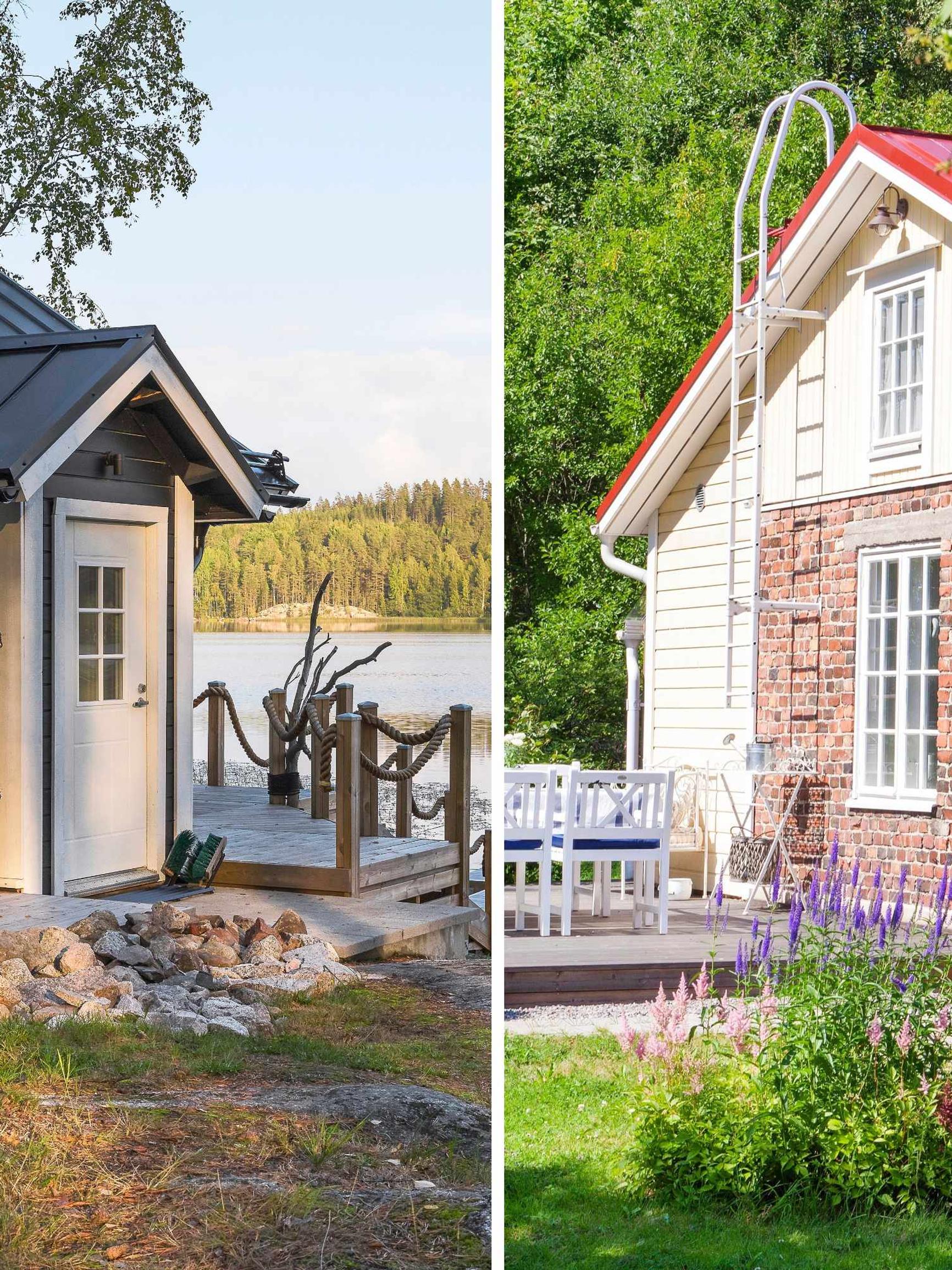 Rähjästä tulikin tosi rakas! Näin ihana kesäkoti syntyi autiotalosta, vanhasta saunasta ja purkukuntoisesta pesutuvasta