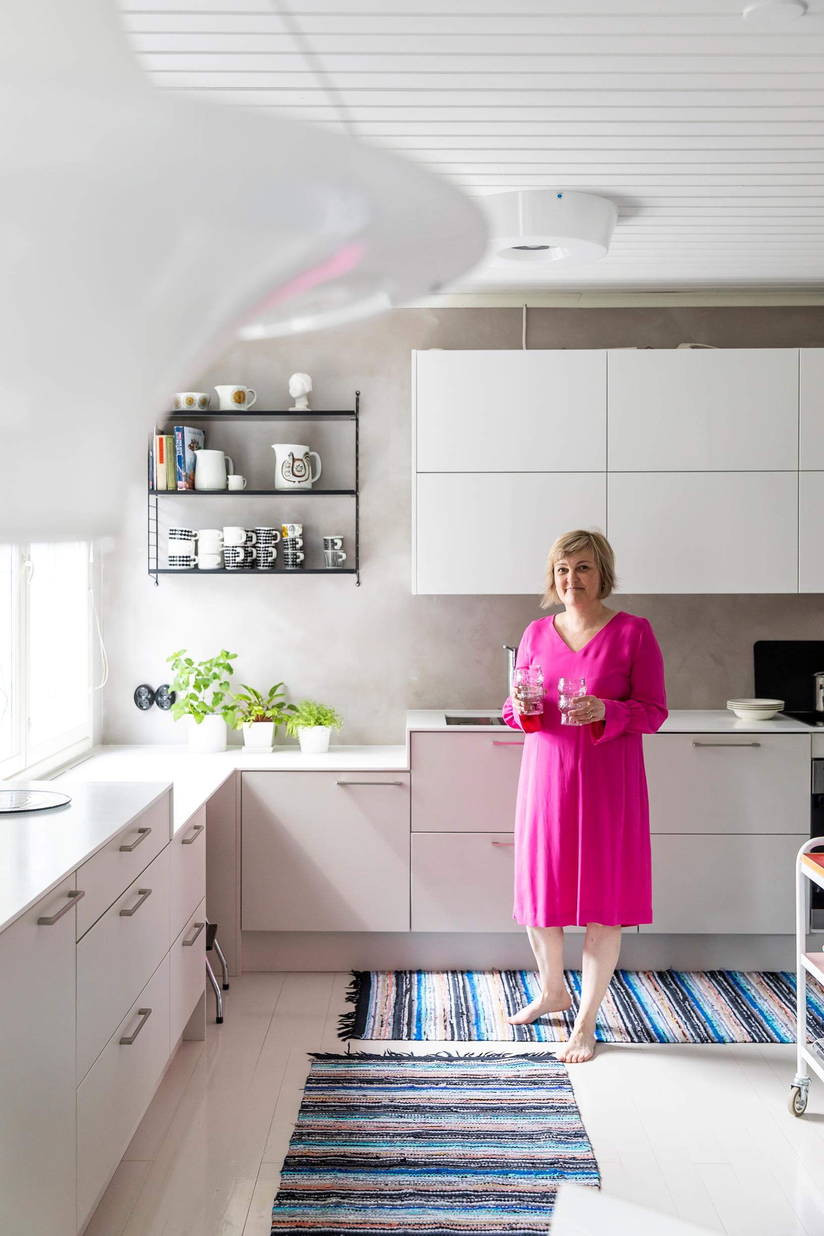 Saara perheen keittiössä