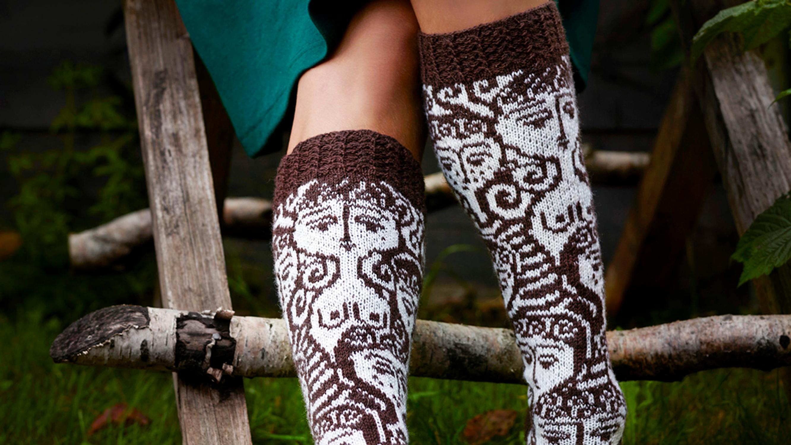 Beloved Patterns! Designer Birger Kaipiainen's enchanting patterns come to life in the knitting patterns of a new knitting magazine