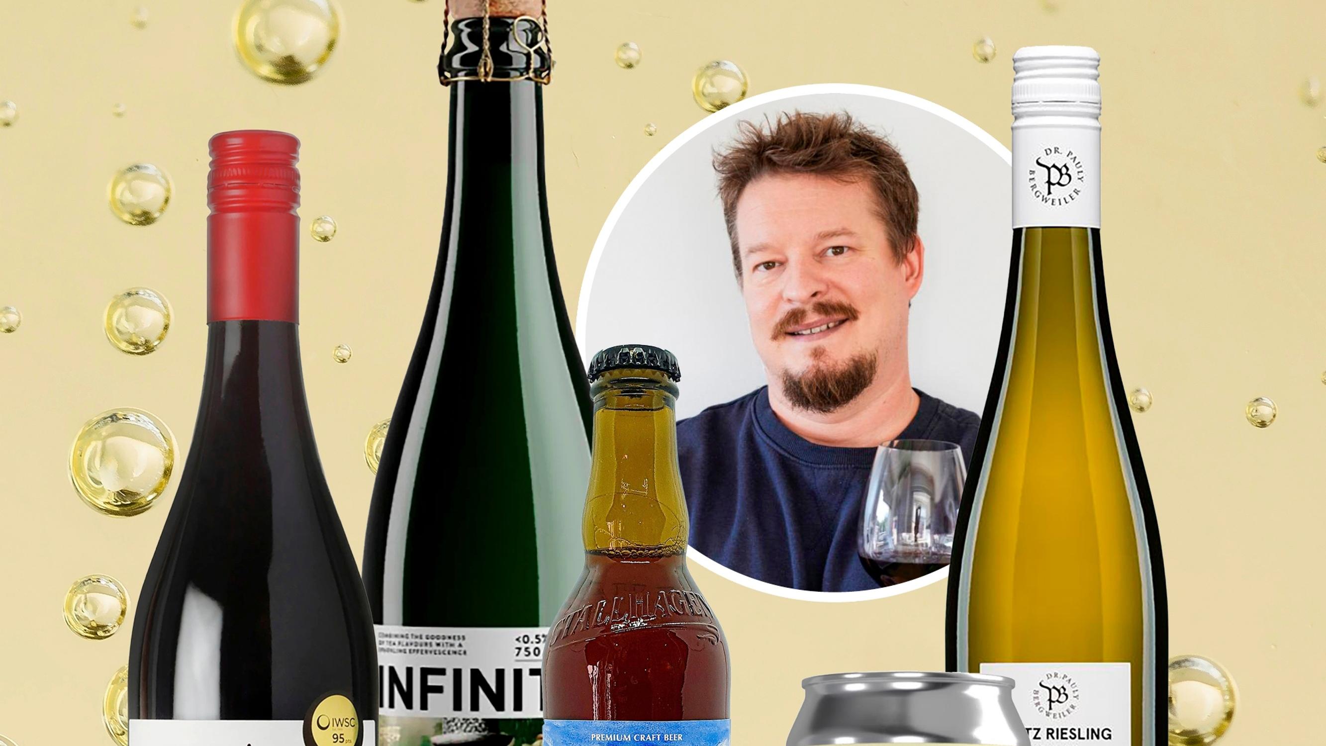 Nollat taulussa! Viiniasiantuntija Ilkka Sirén vinkkaa tämän hetken maukkaimmat alkoholittomat juomat – mukana myös erinomainen punkku