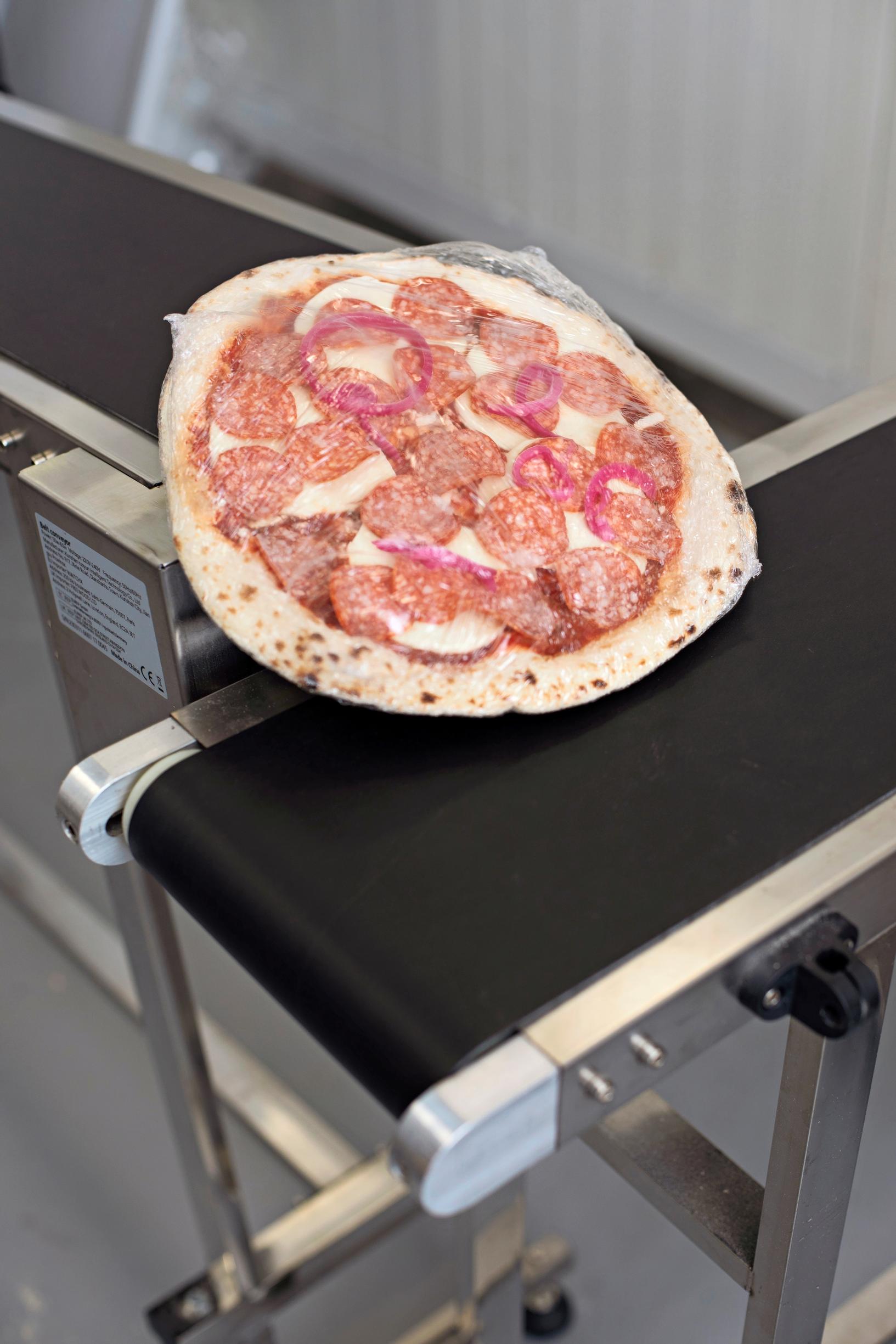 Pizza Backenin pizza
