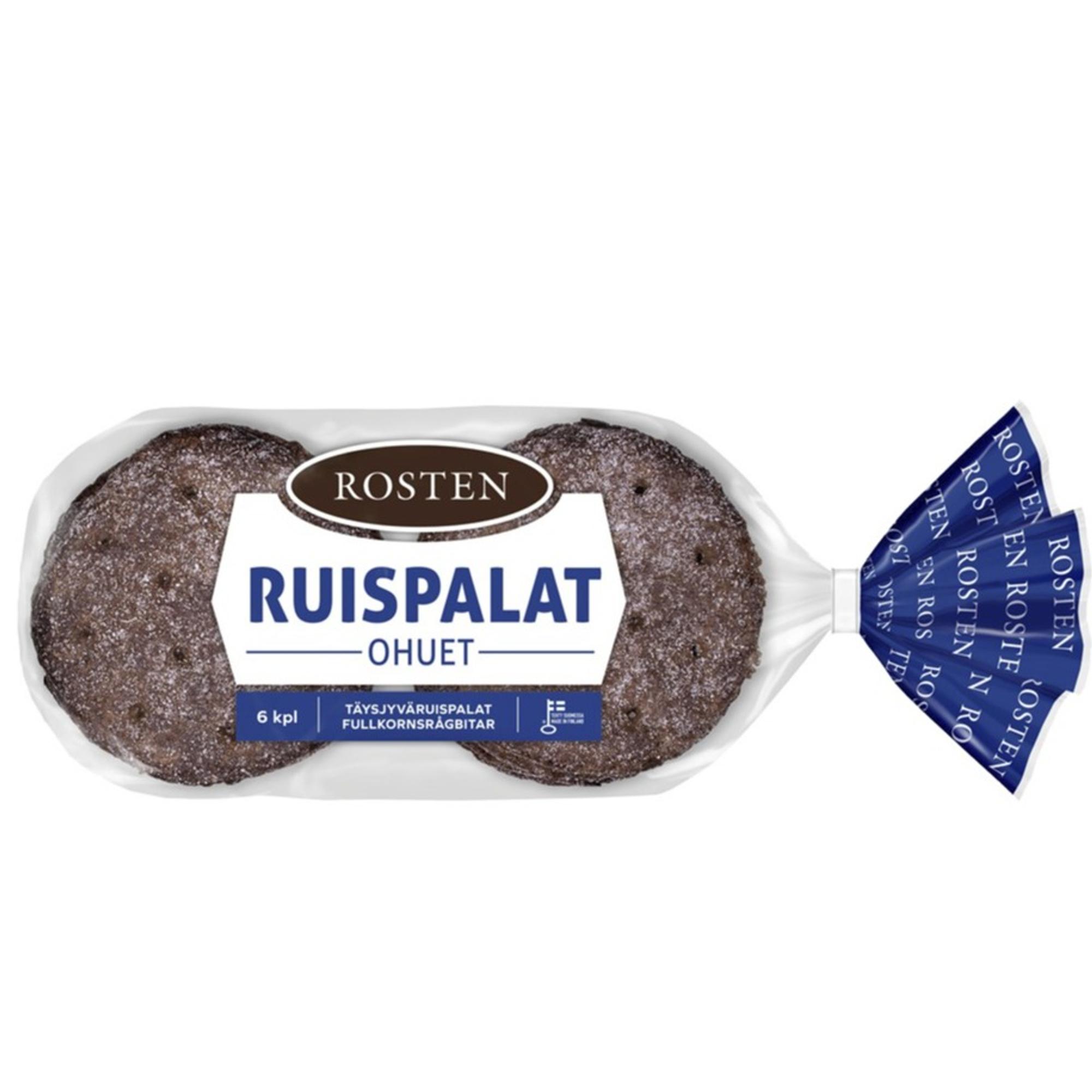 Rosten ruispalat.