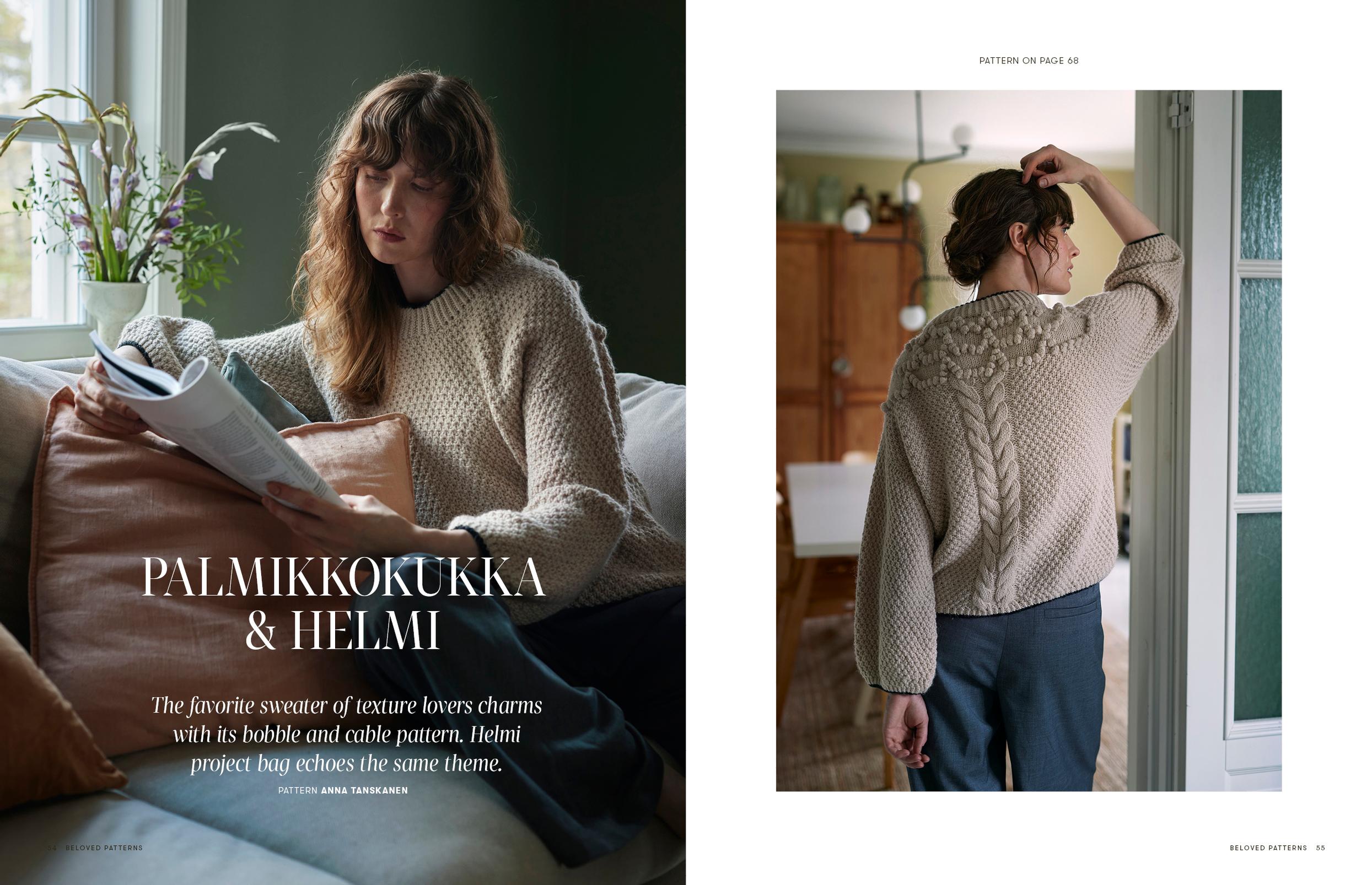 Palmikkokukka & Helmi, design by Anna Tanskanen