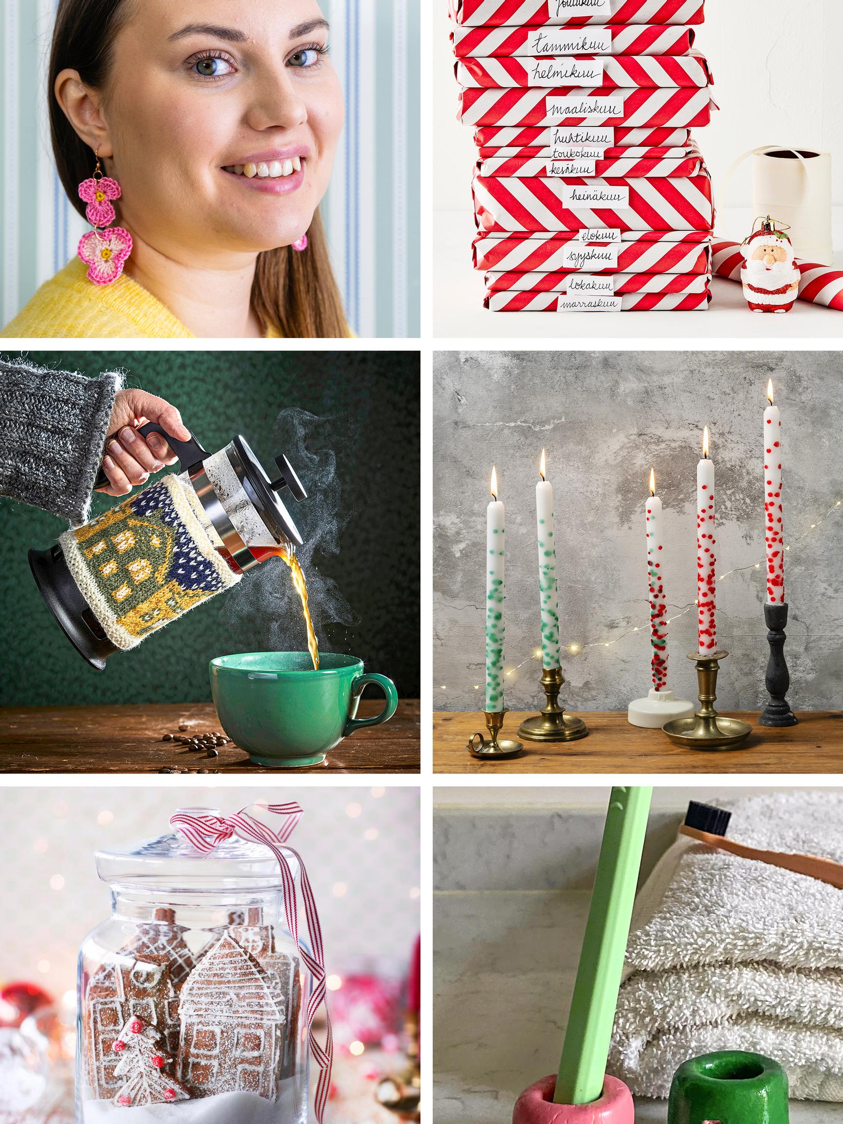 Itse tehdyt joululahjat – onpa paljon ihania ideoita! Kurkkaa ohjeet ja ilahduta läheisiäsi