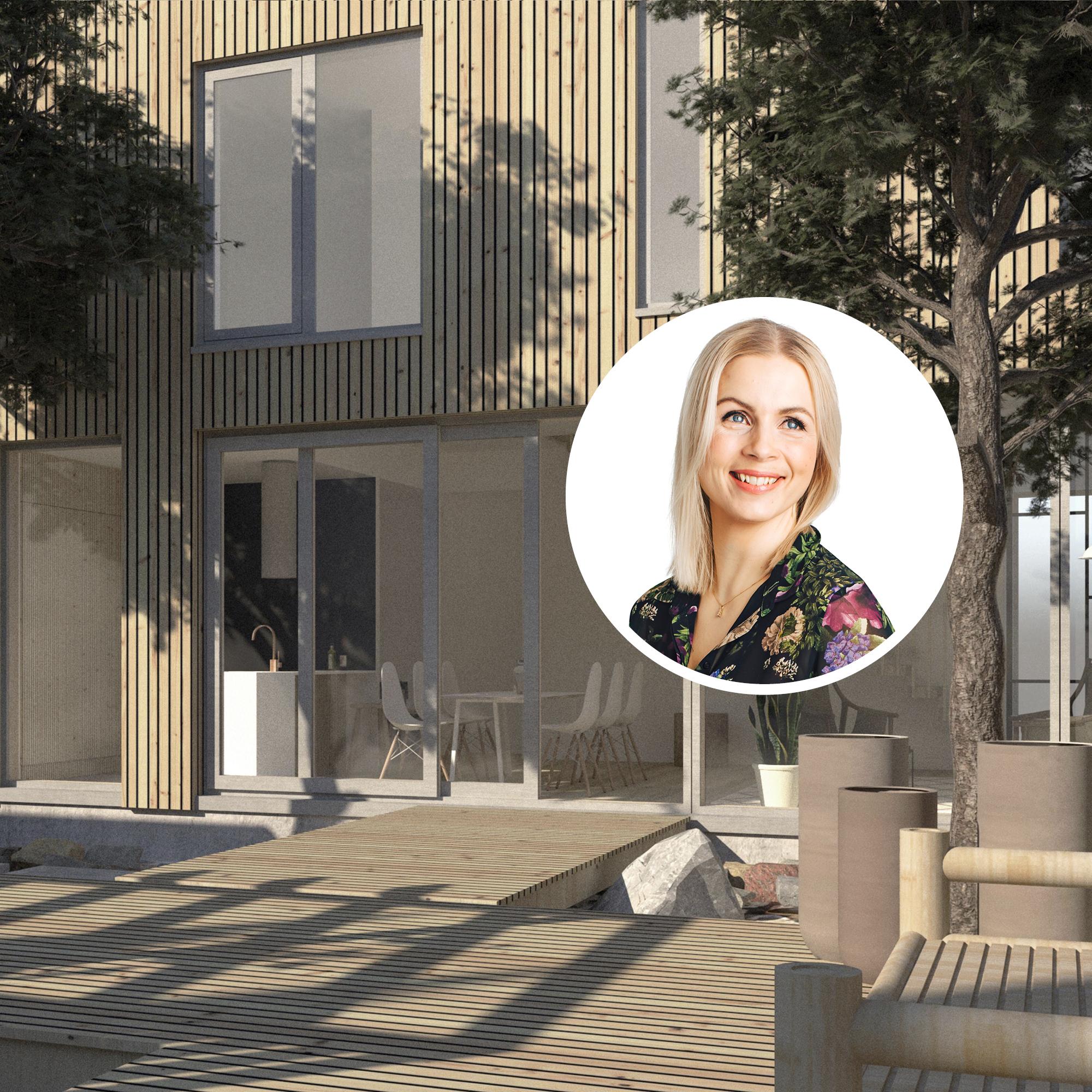 Seuraa Avotakan toimituspäällikön talonrakennusprojektia! Miia Kauhasen perheen CLT-talo nousee Koillis-Helsinkiin