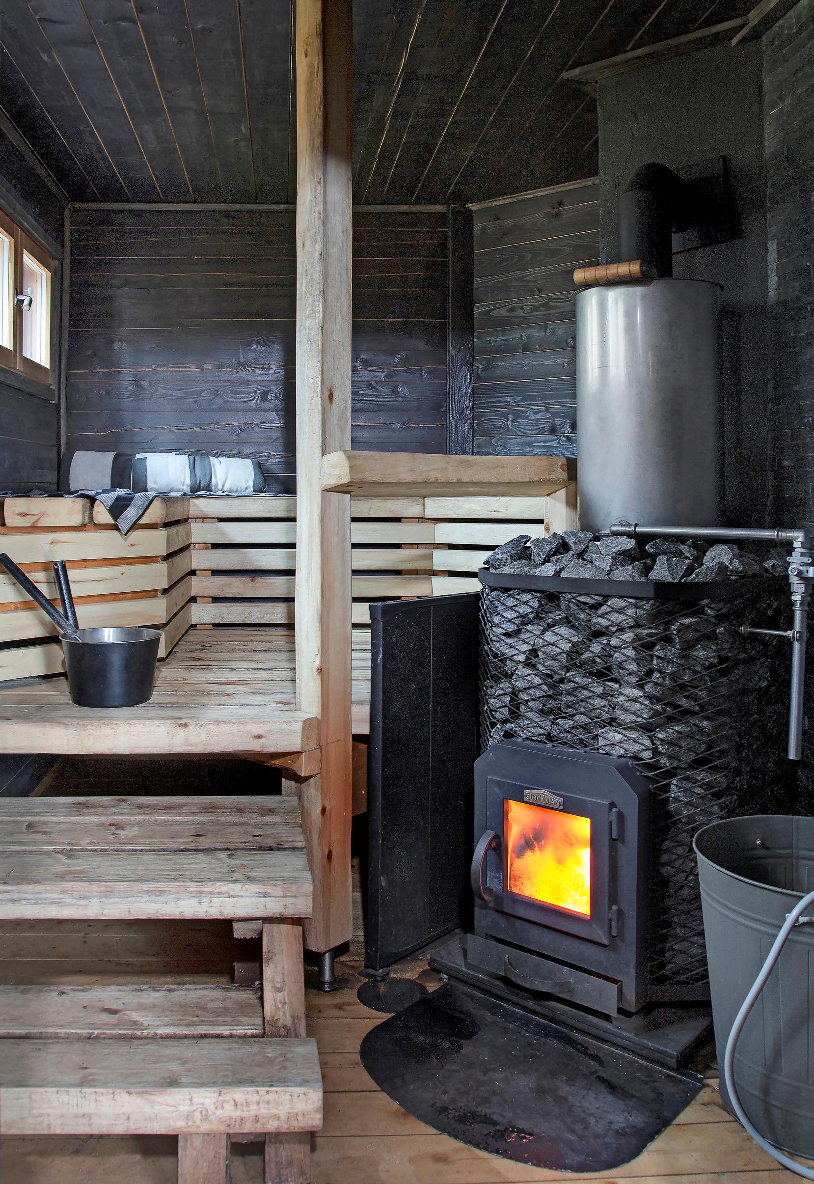 Erämökin sauna