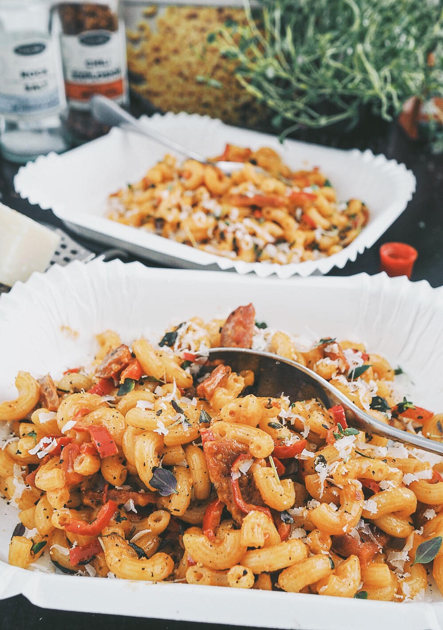 Chili-chorizopasta