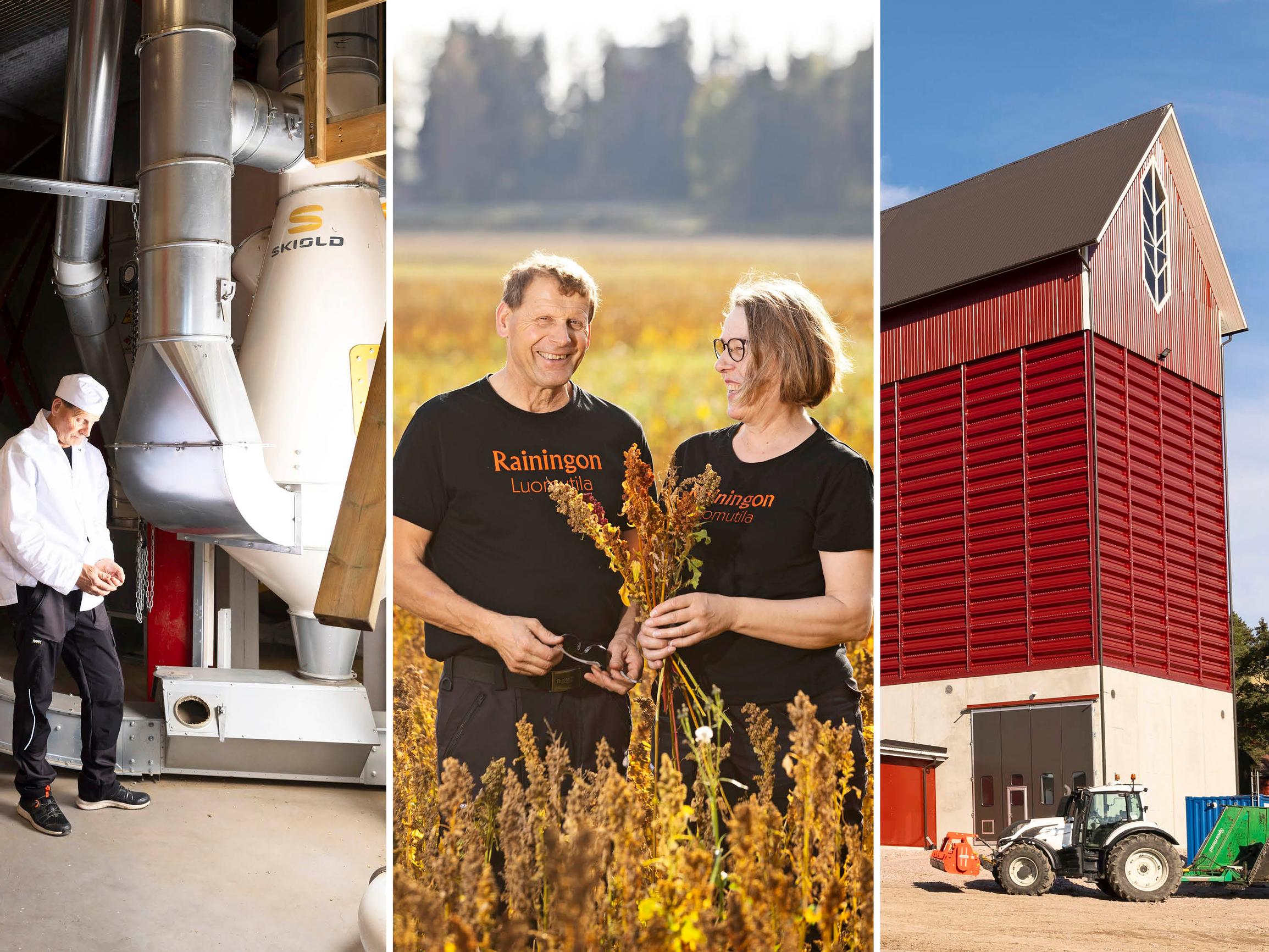 Kun viljelee niin kaunista ja harvinaista kasvia kuin kvinoa, voi törmätä yllättävään pulmaan: ihmisiä pitää hätistellä pois pelloilta kuvaamasta