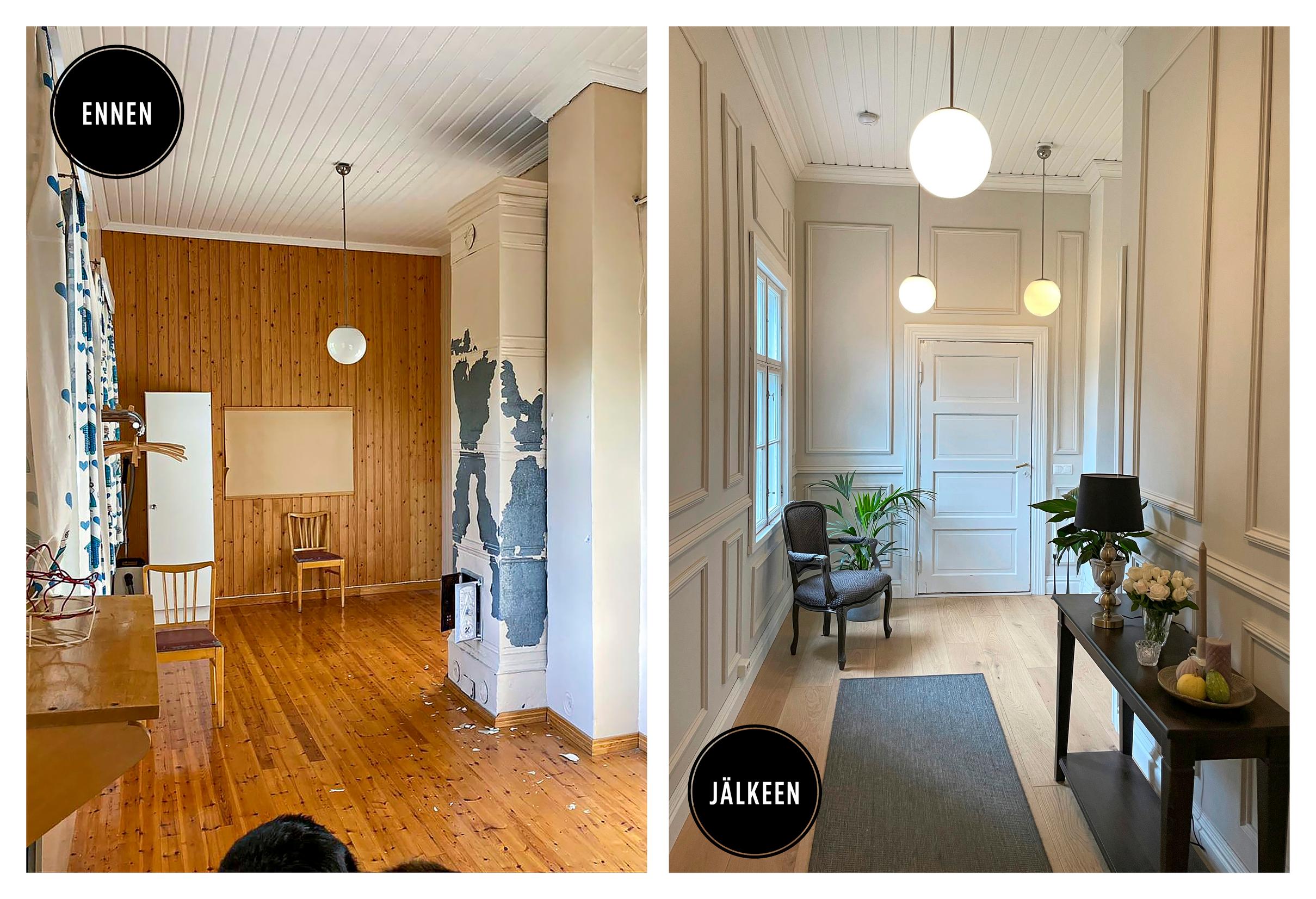 Vuoden huikein muutos -finalisti, eteinen