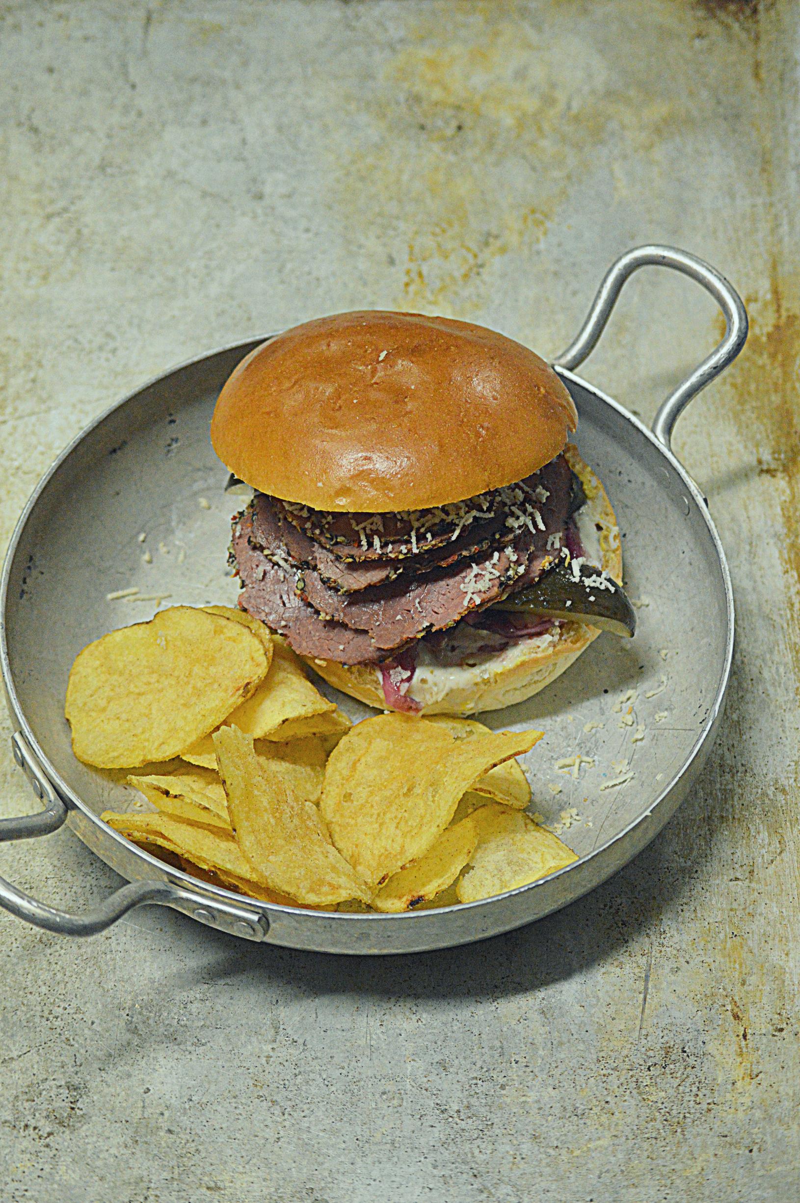 Pastrami sandwich