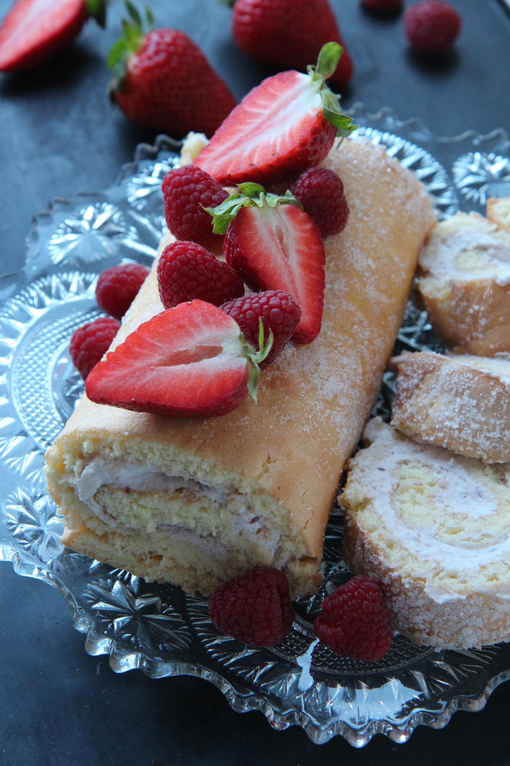 vadelmakääretorttu