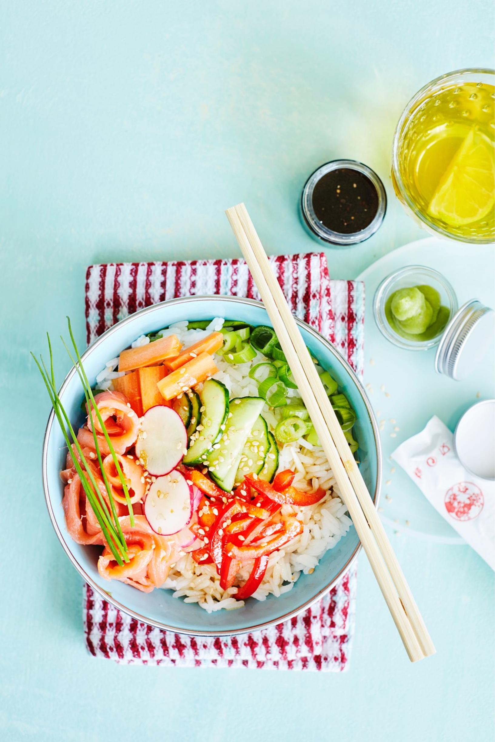 Sushikulho eli sushi bowl – sushin raikkaat maut ilman käärimistä!