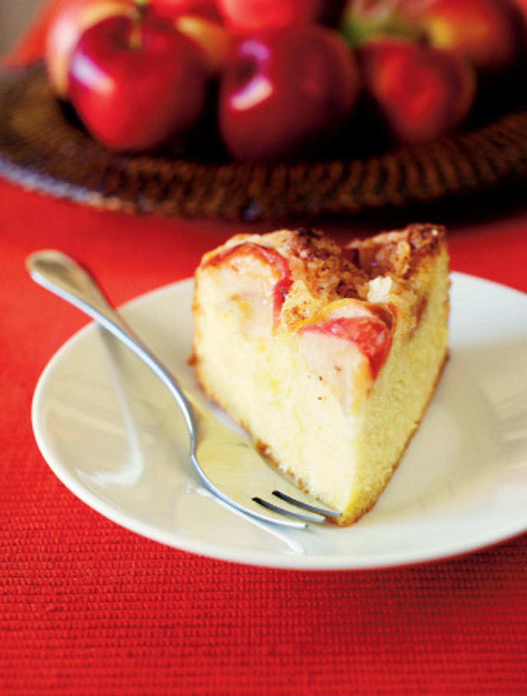 Prunkan tarhan pehmeä omenakakku