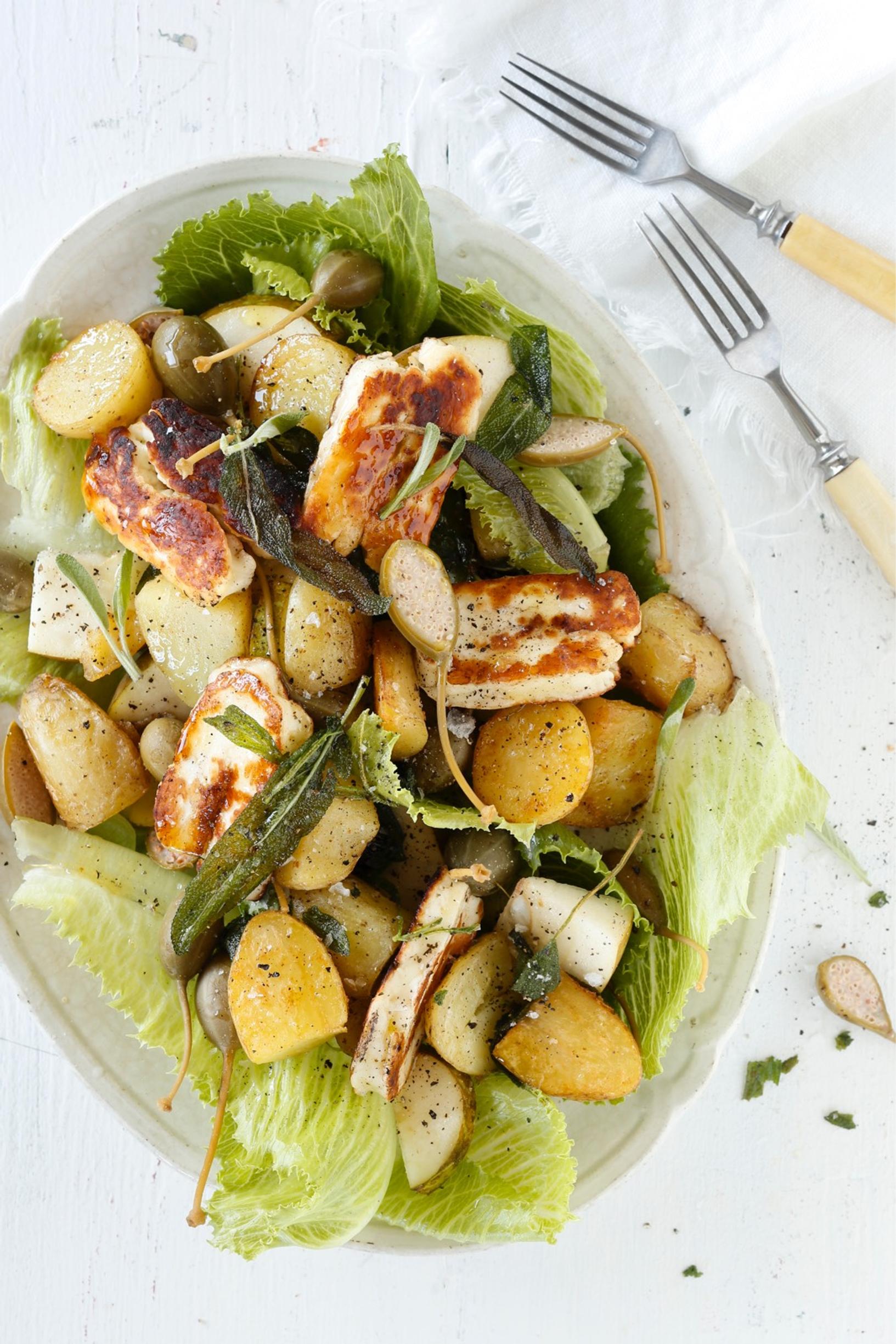 Salvia-perunasalaatti