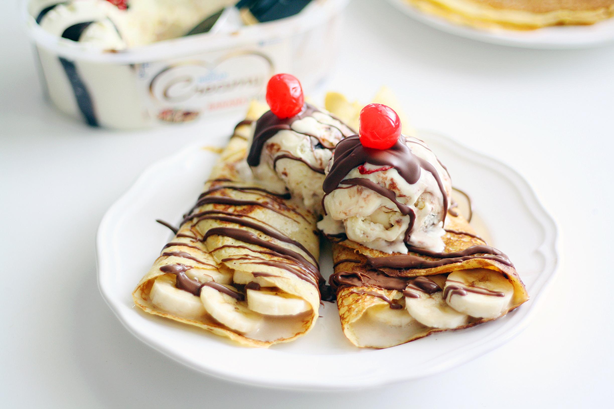 Banana Split -crepet