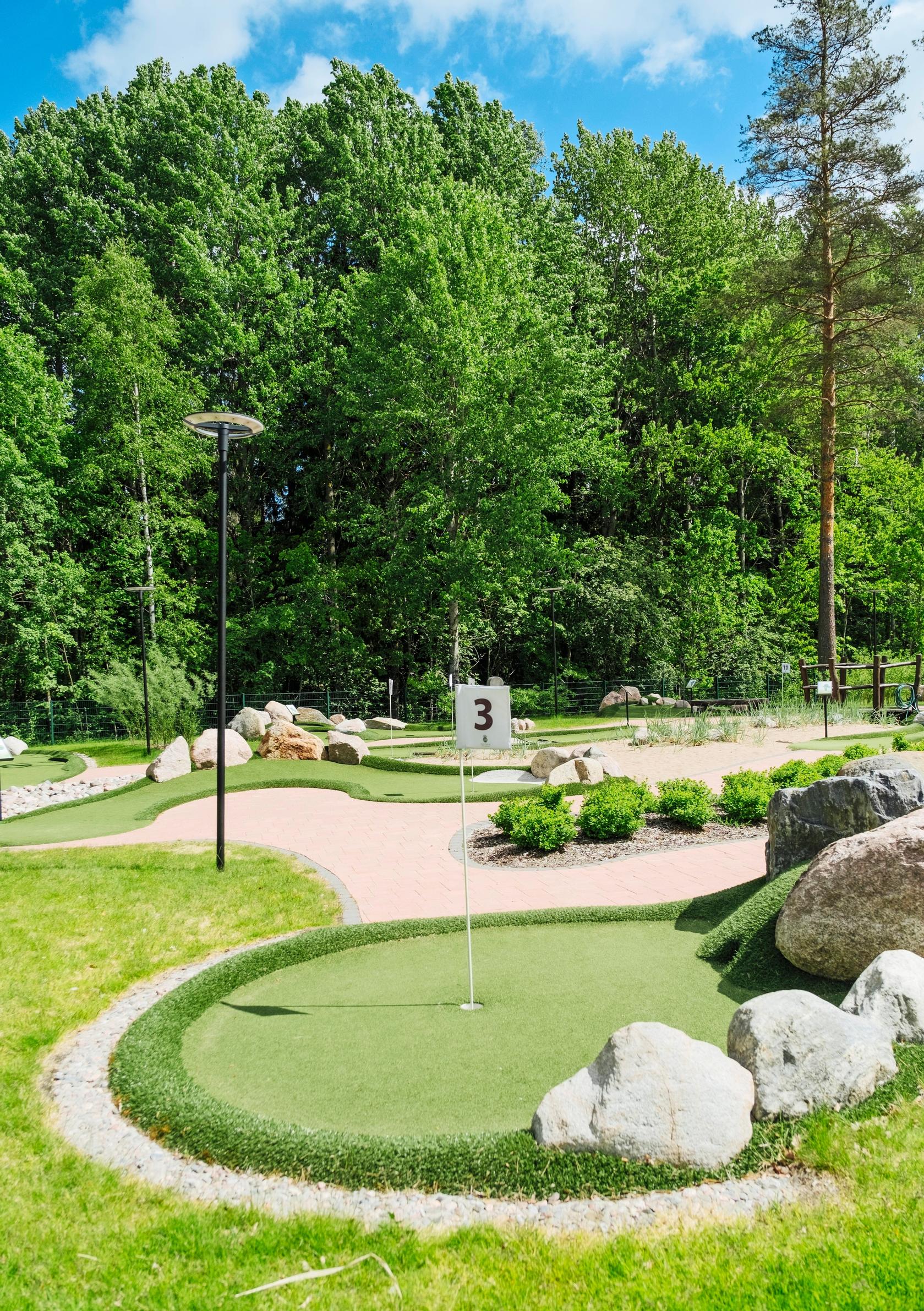 Minigolf Mathildedalissa