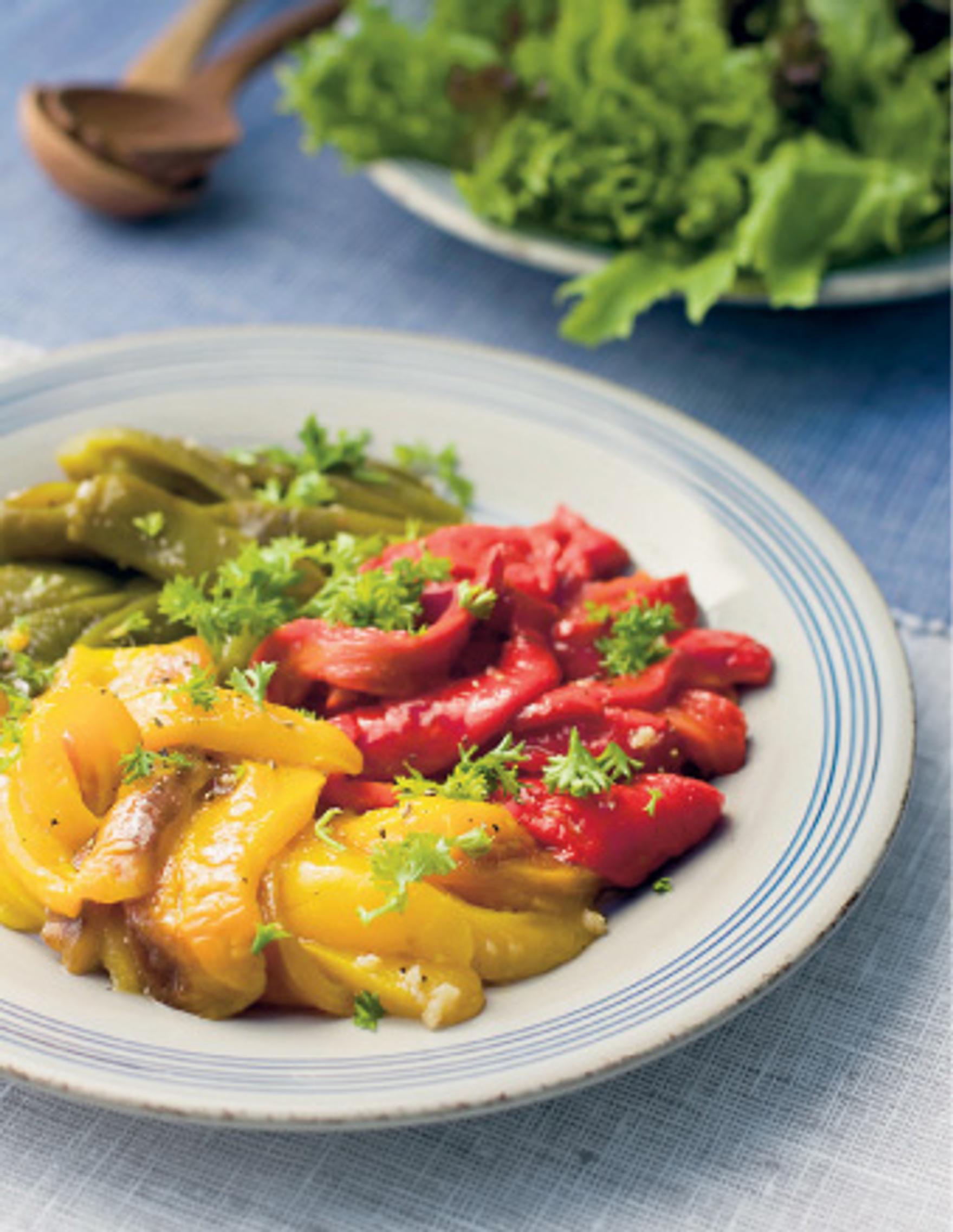 Marinoidut paahtopaprikat
