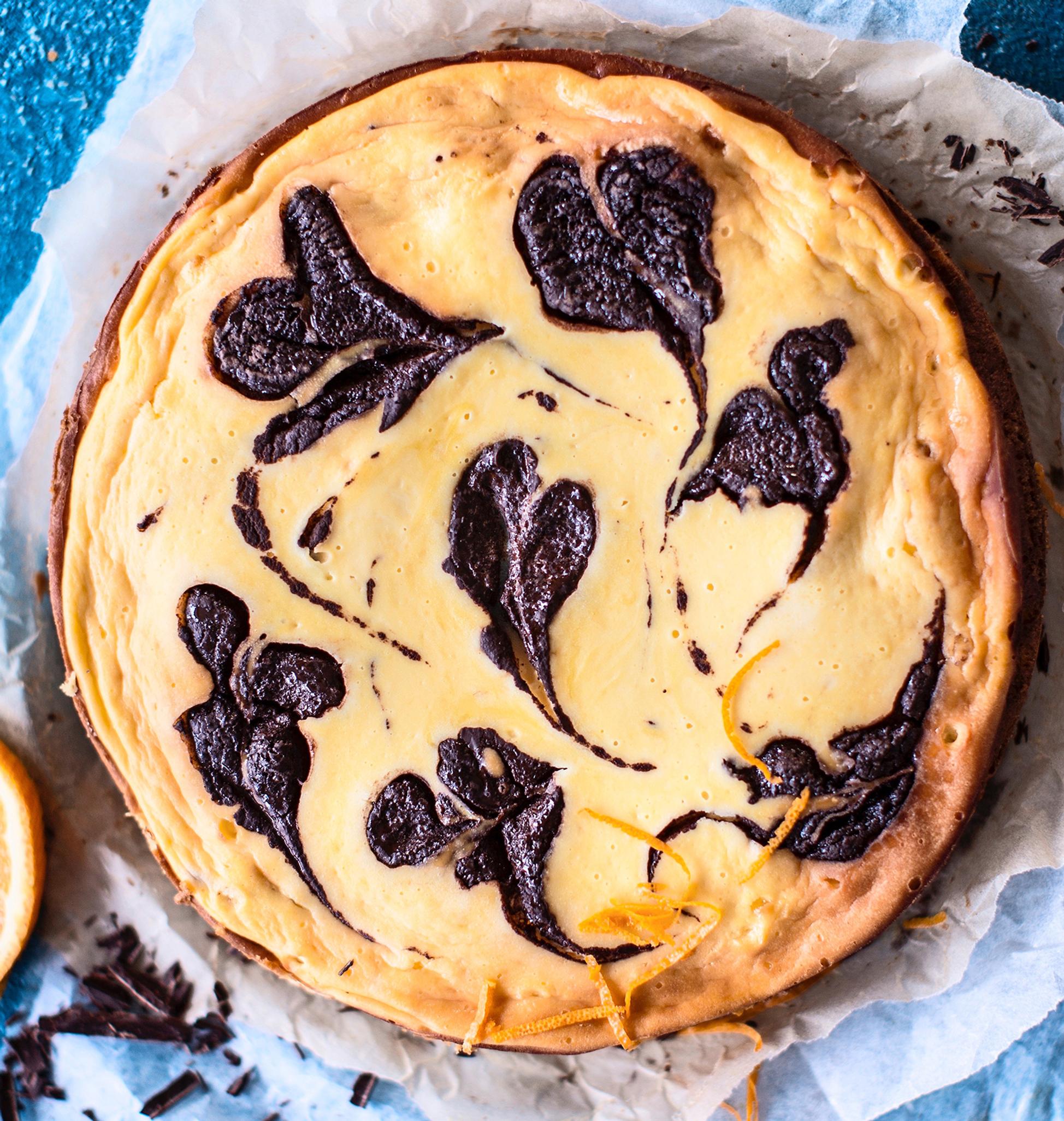 Appelsiinirahkakakku