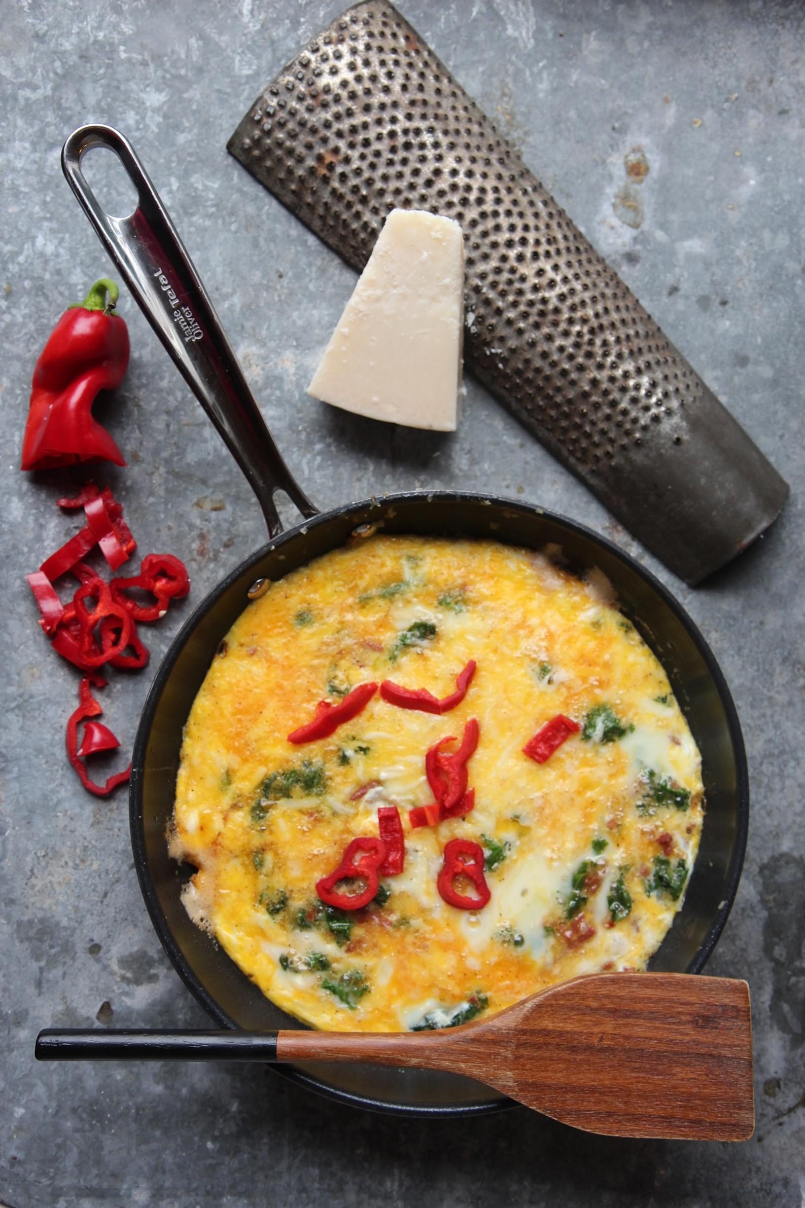 Lehtikaalifrittata