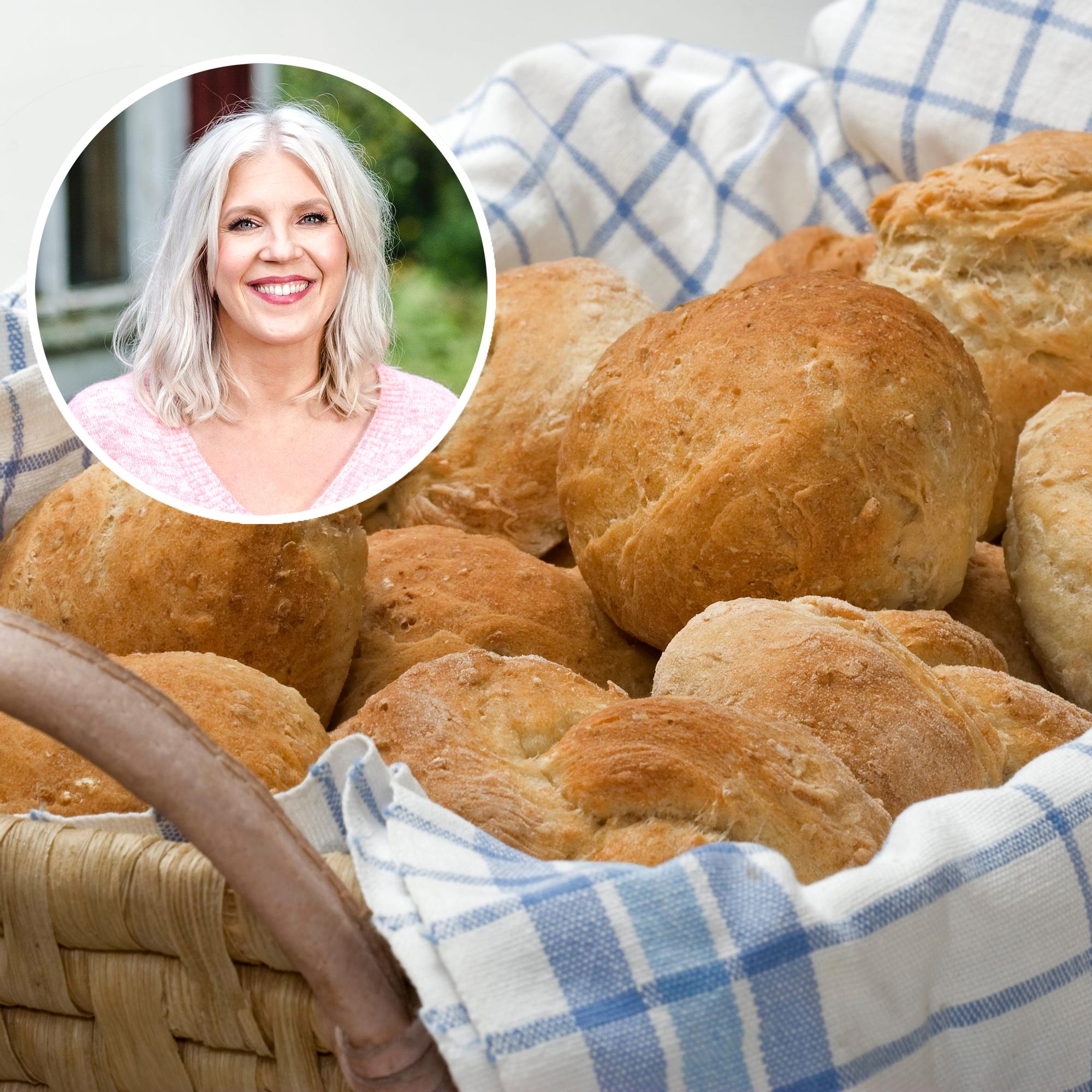 Vappu Pimiän sämpylät – pyöräytä pehmoiset sämpylät, jotka katoavat nopeasti parempiin suihin