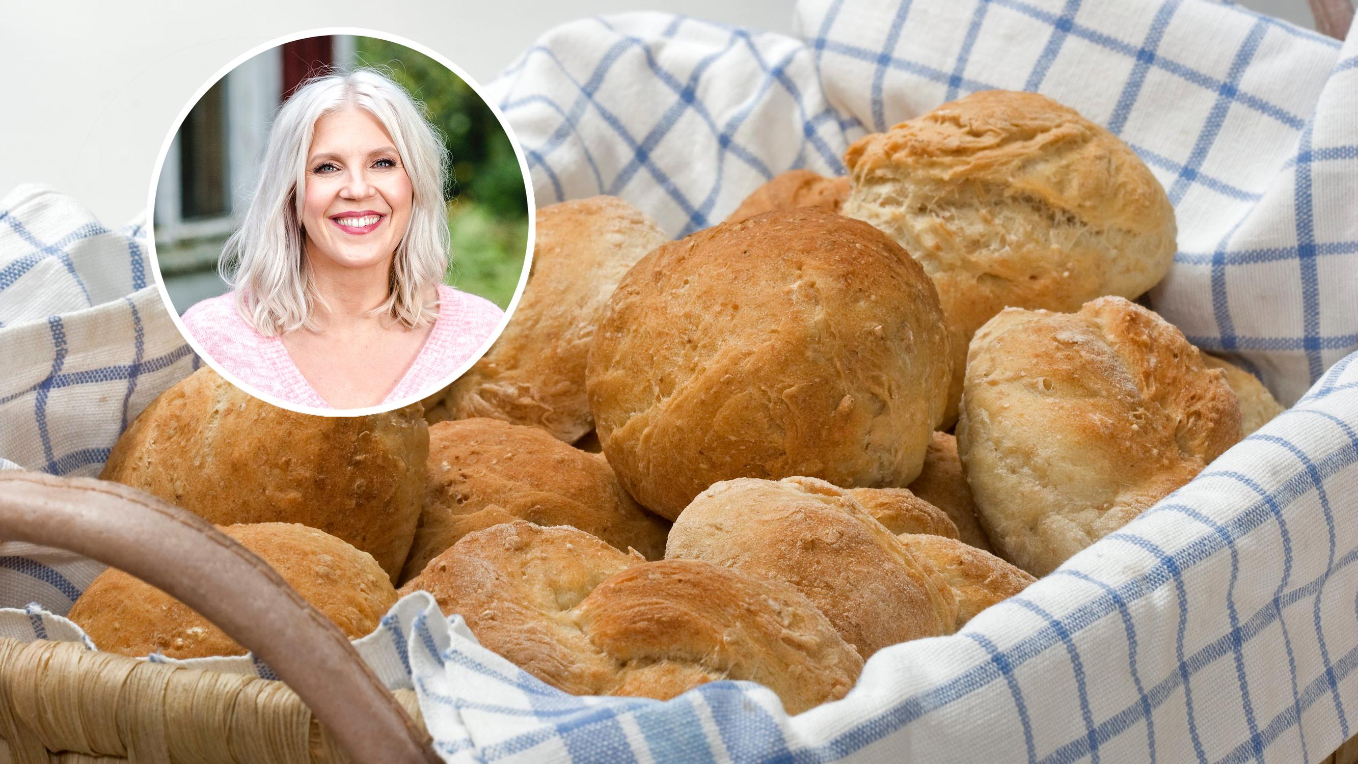 Vappu Pimiän sämpylät – pyöräytä pehmoiset sämpylät, jotka katoavat nopeasti parempiin suihin